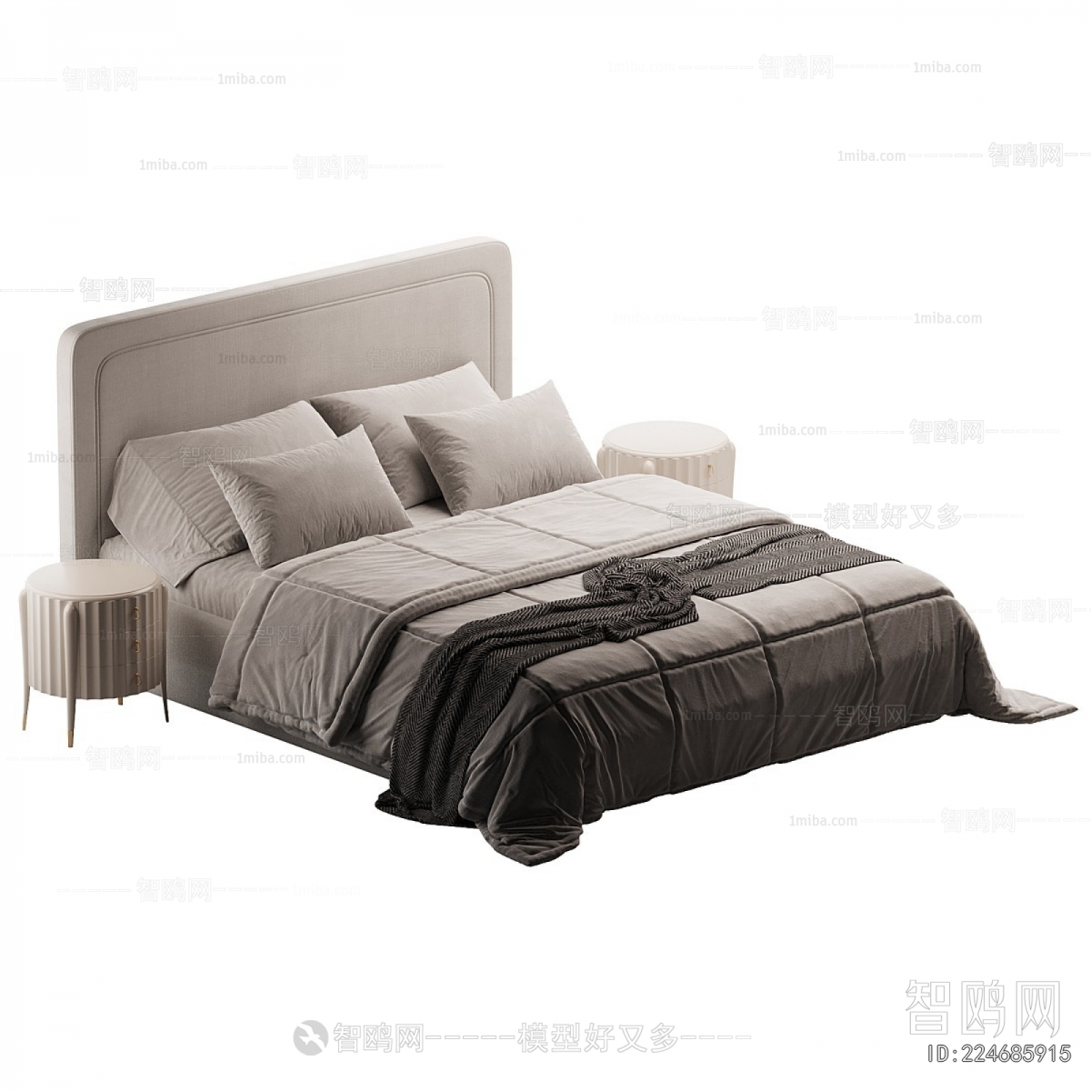 Modern Double Bed