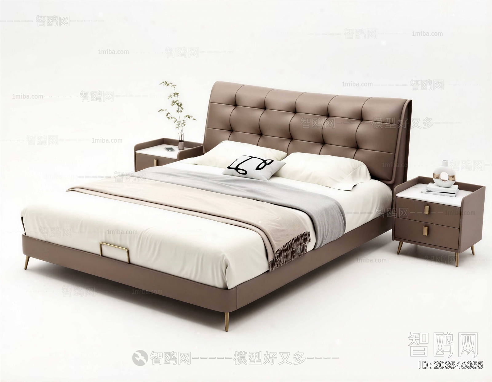 Modern Double Bed