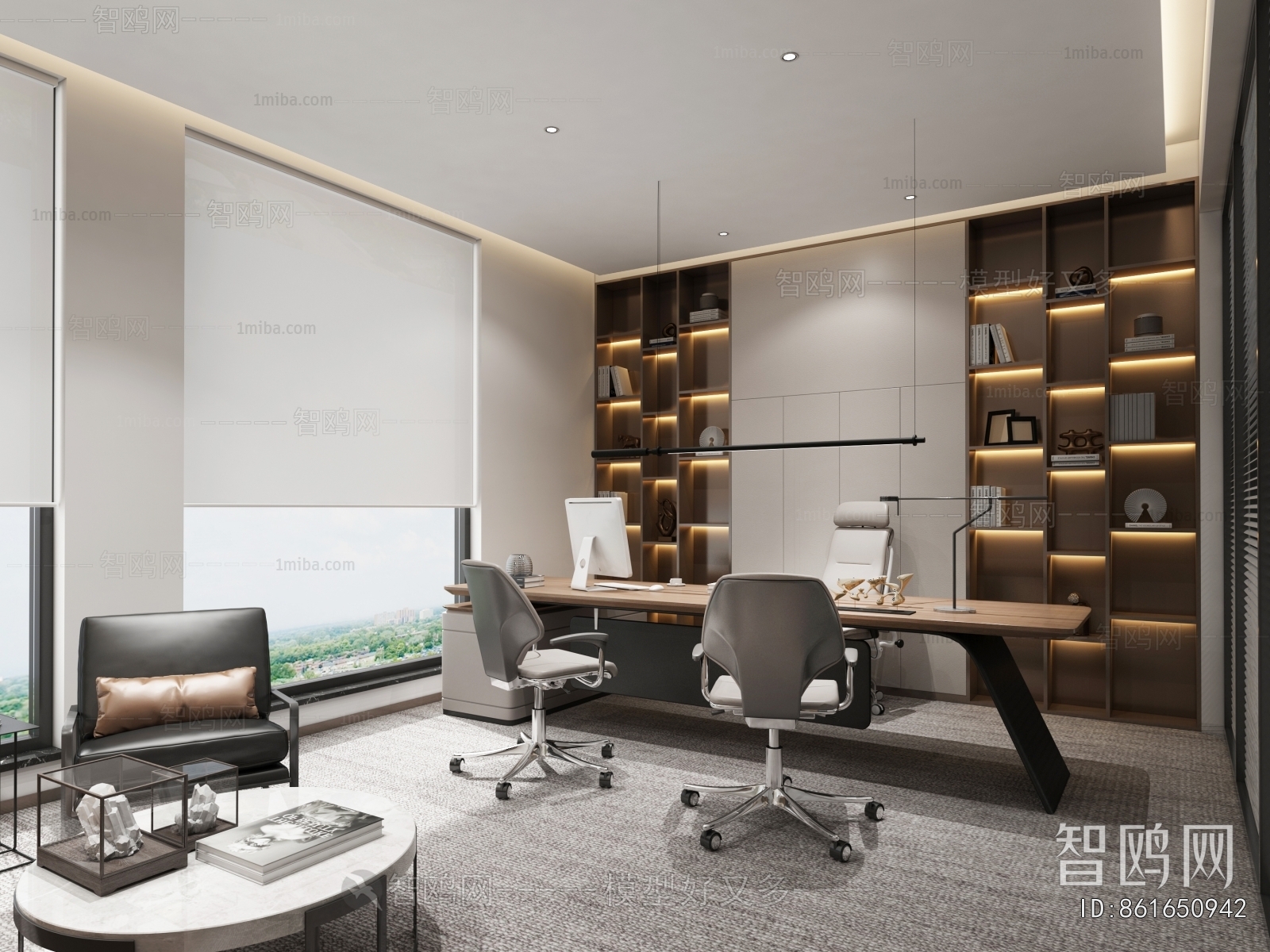 Modern Manager's Office