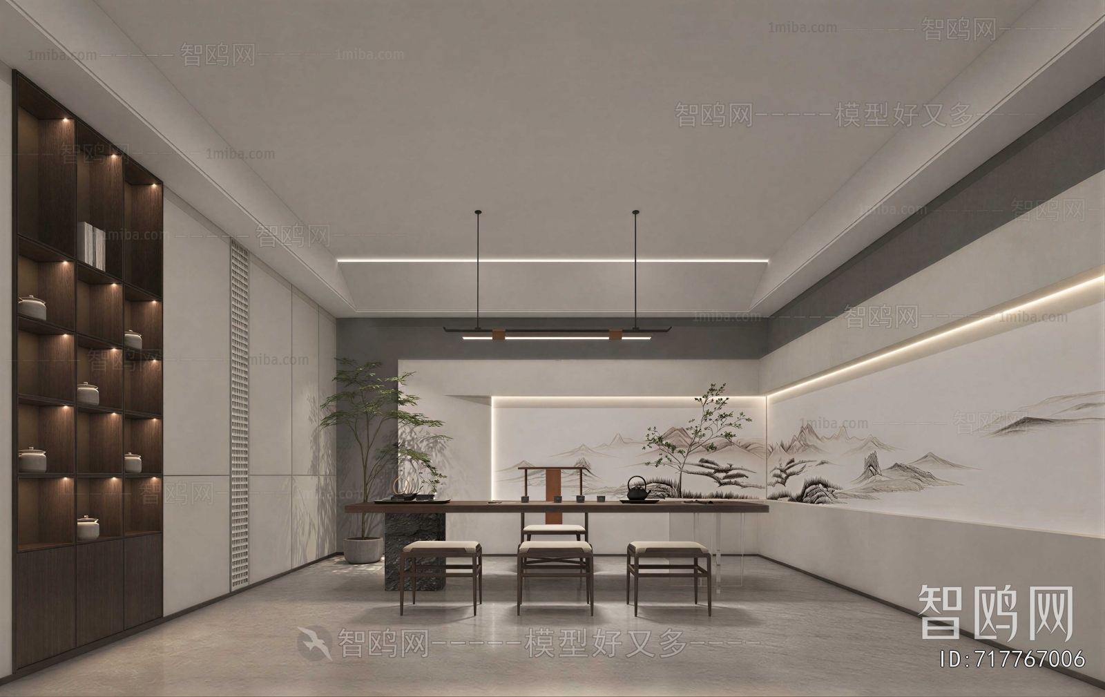 New Chinese Style Tea House