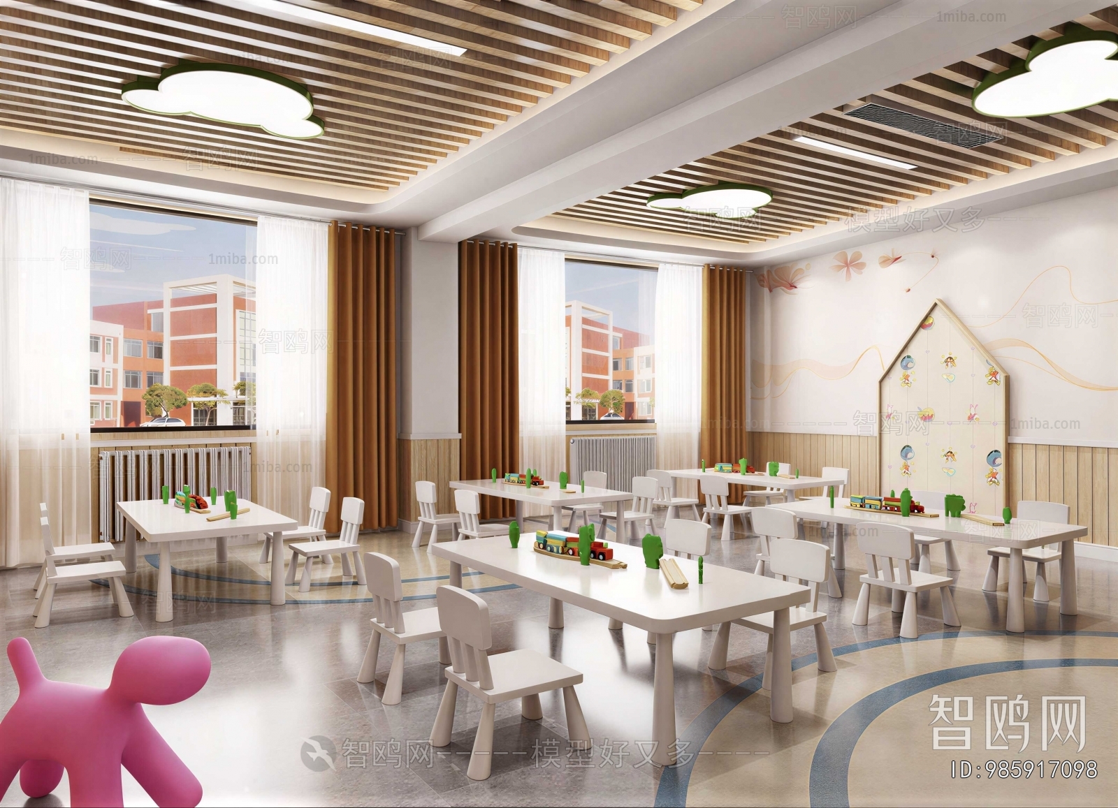 Modern Kindergarten Classrooms