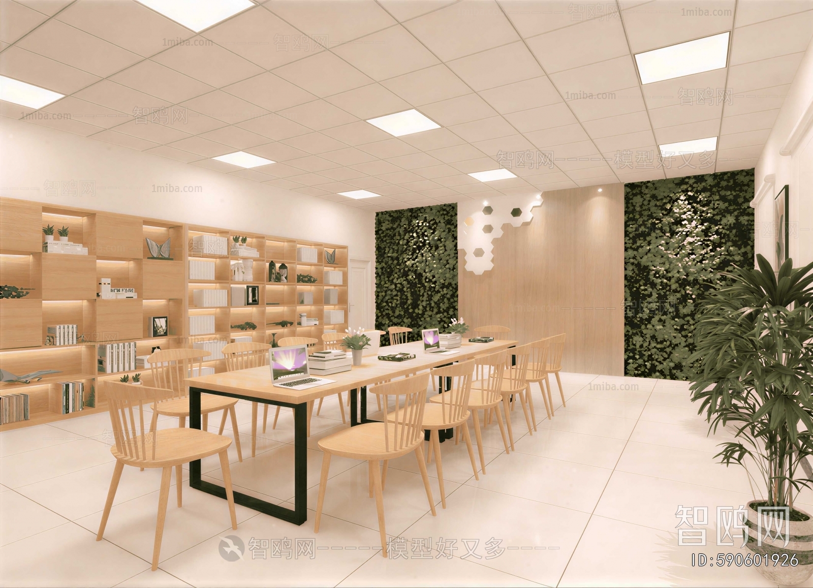 Modern Bookstore Book Bar