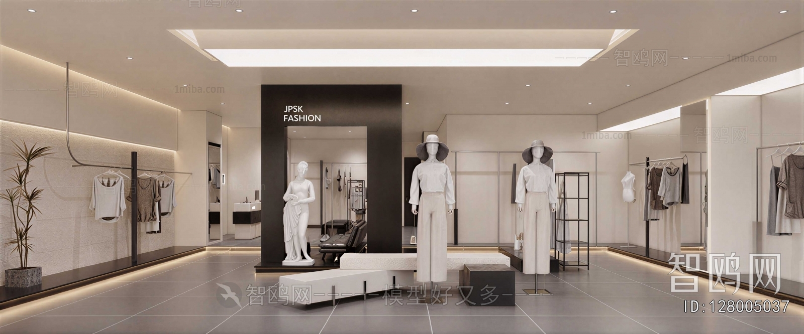 Modern Clothing Store