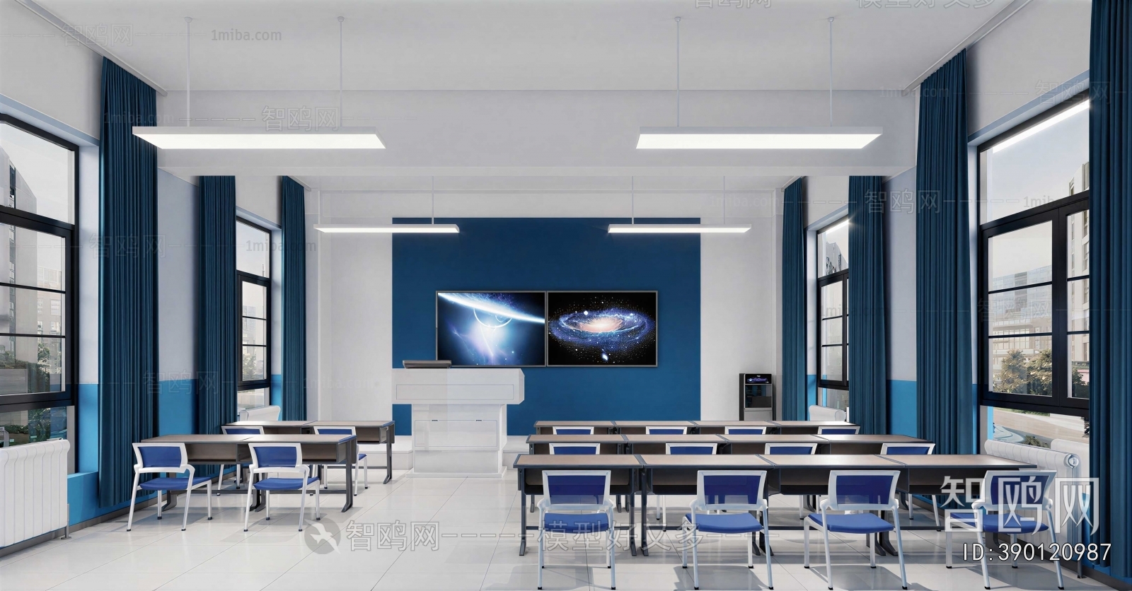 Modern School Classrooms