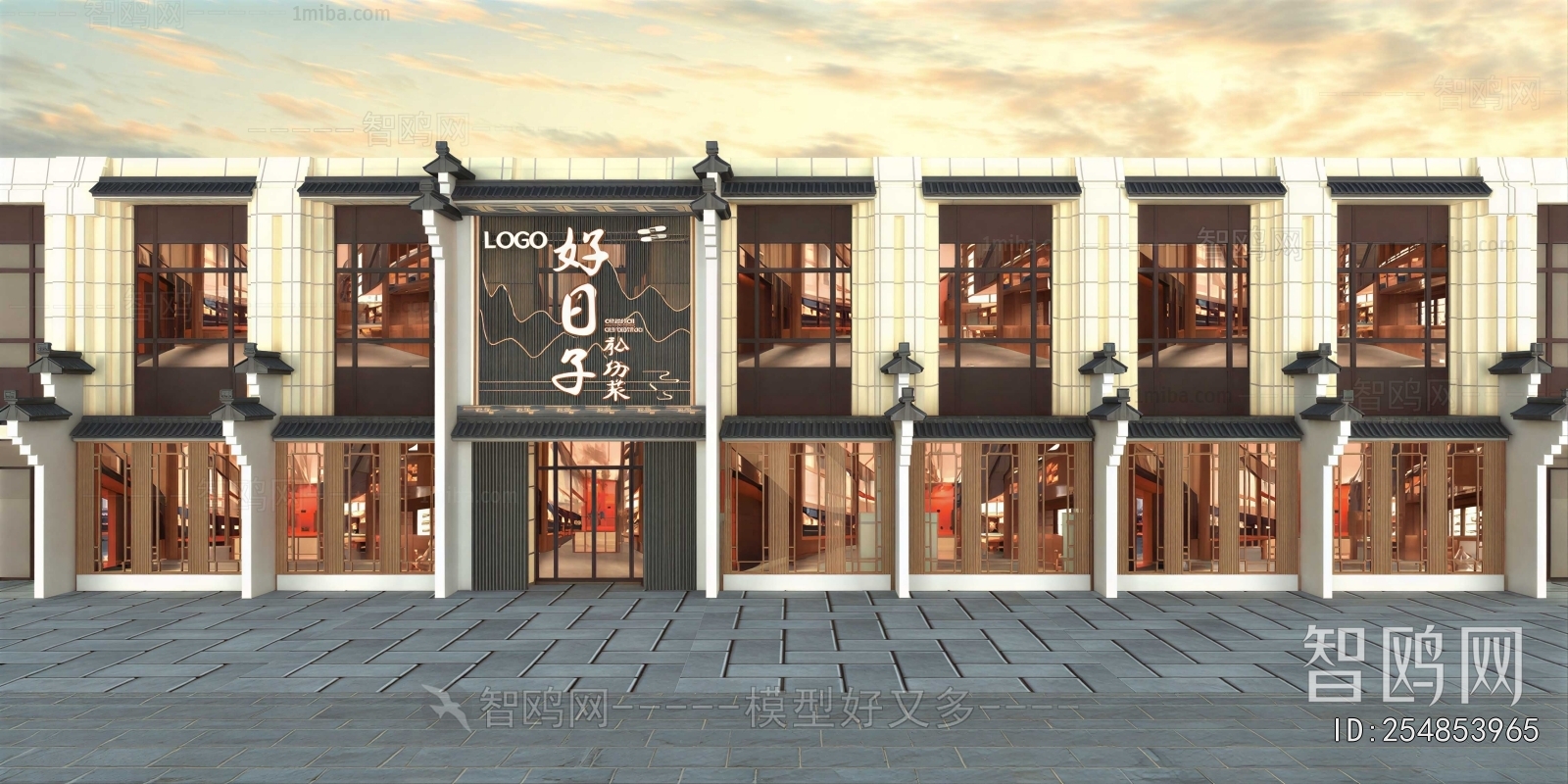 New Chinese Style Facade Element