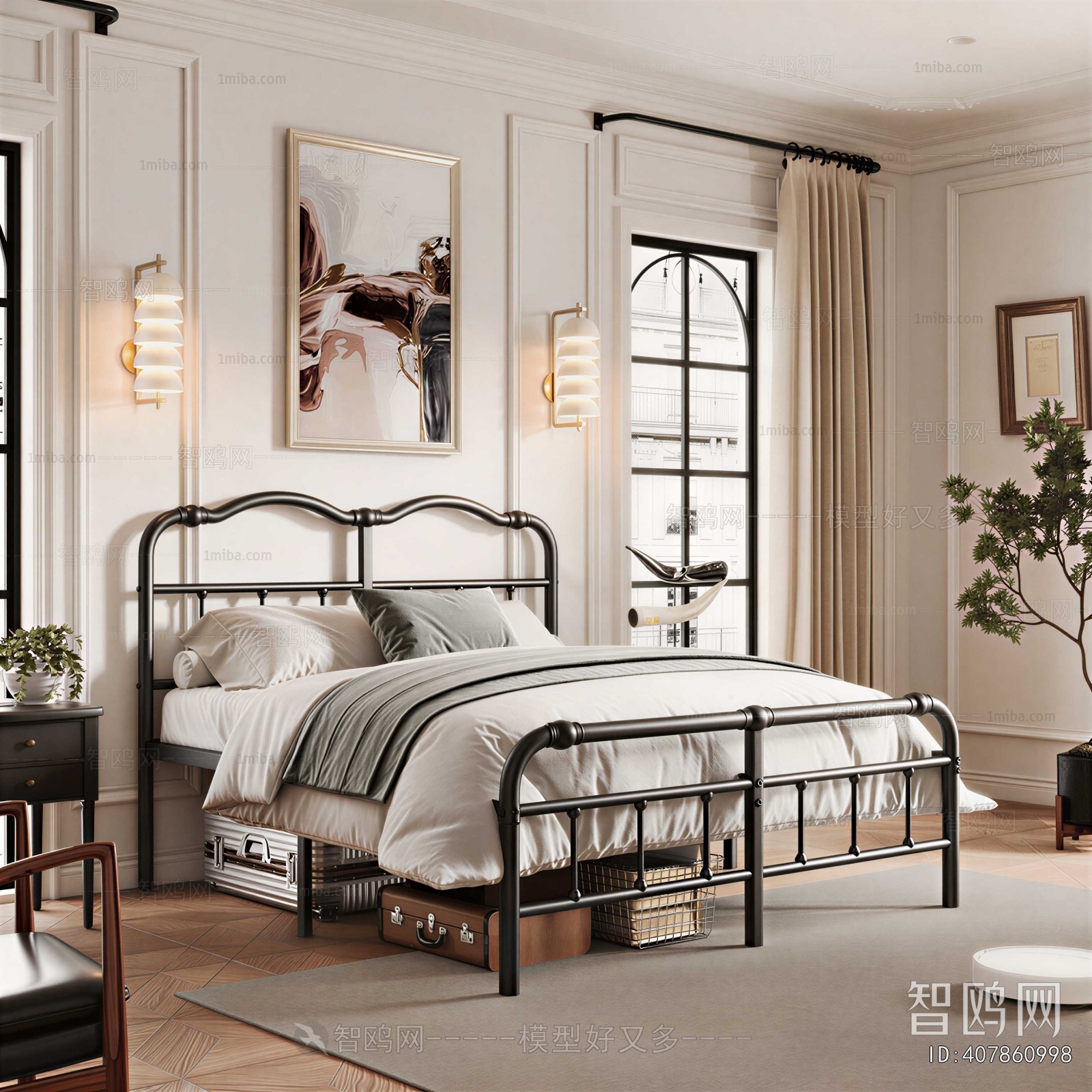 American Style Bedroom