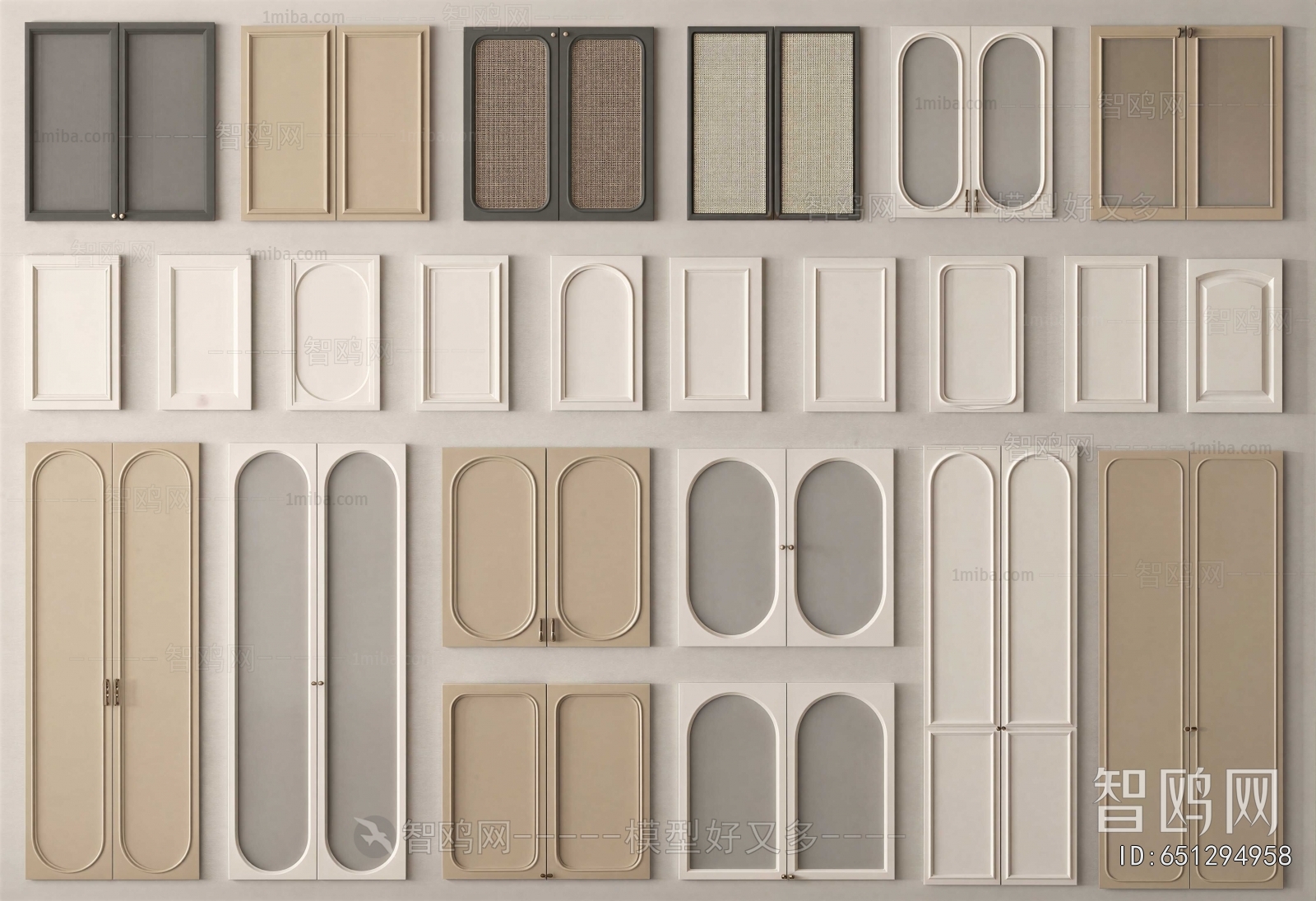 French Style Door Panel