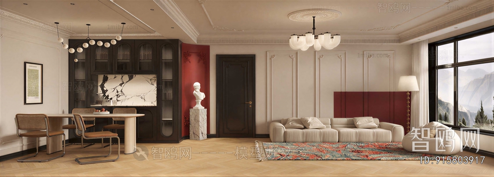 French Style A Living Room