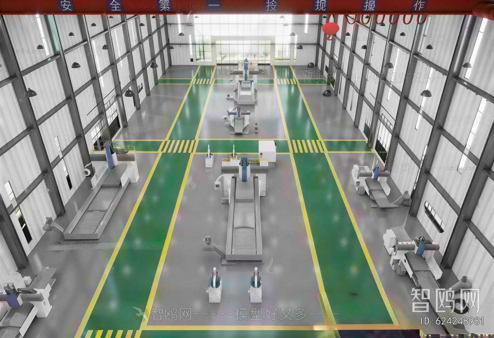 Modern Factory Floor/warehouse