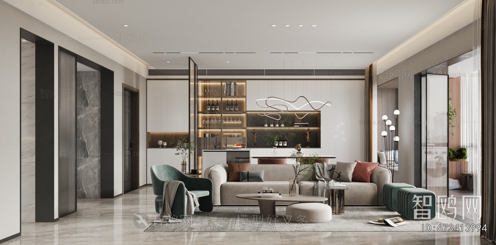 Modern A Living Room
