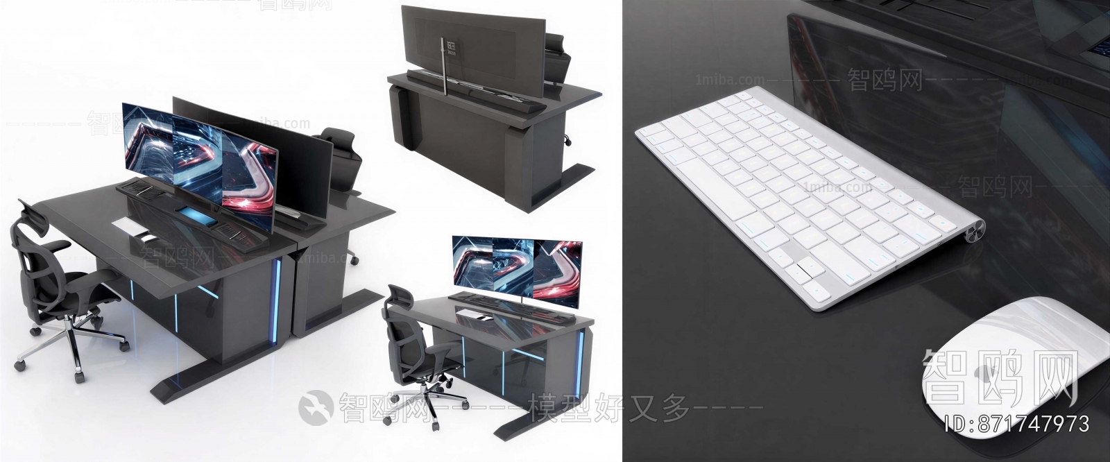 Modern Office Desk And Chair