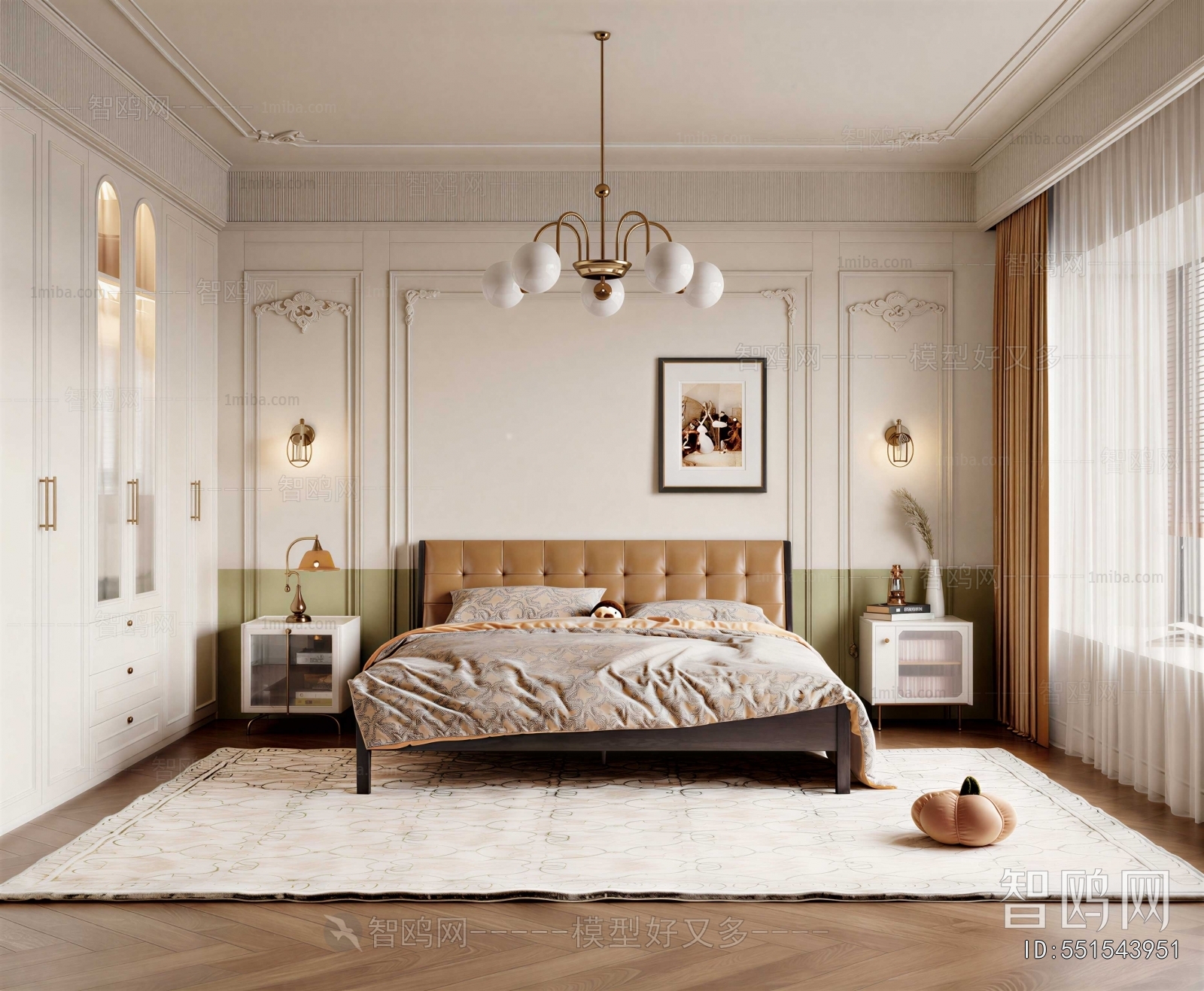 French Style Bedroom