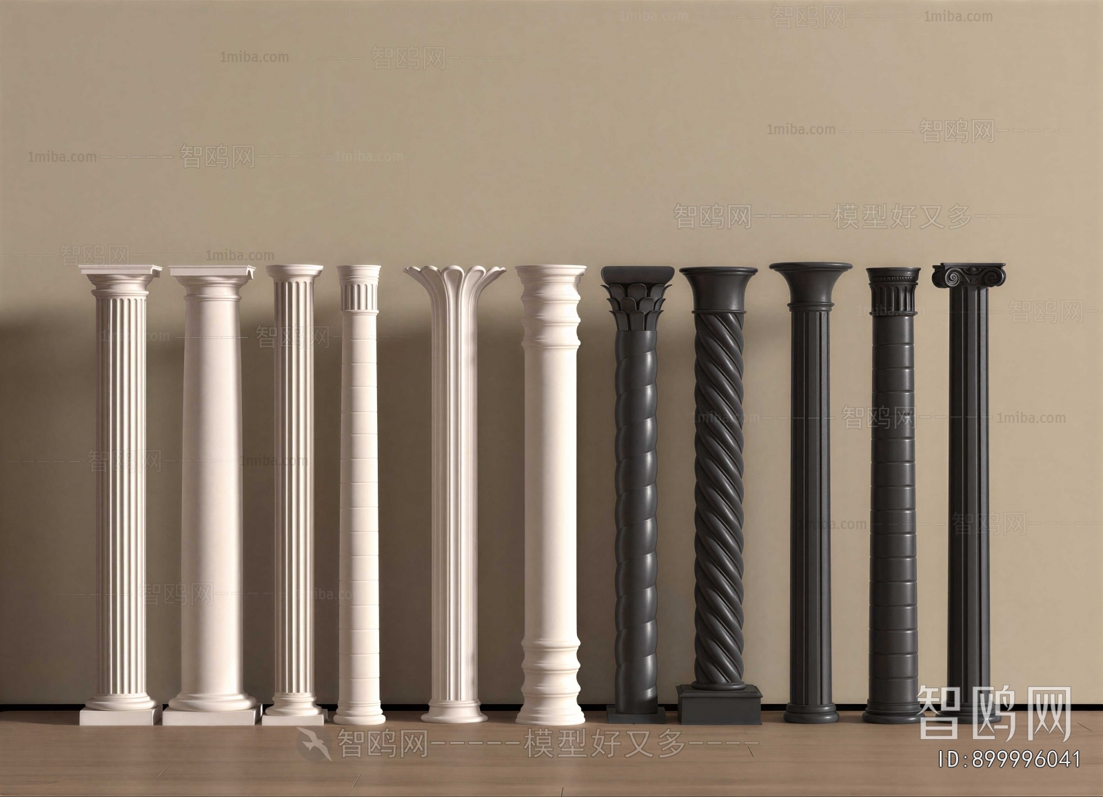 European Style Roman Pillar