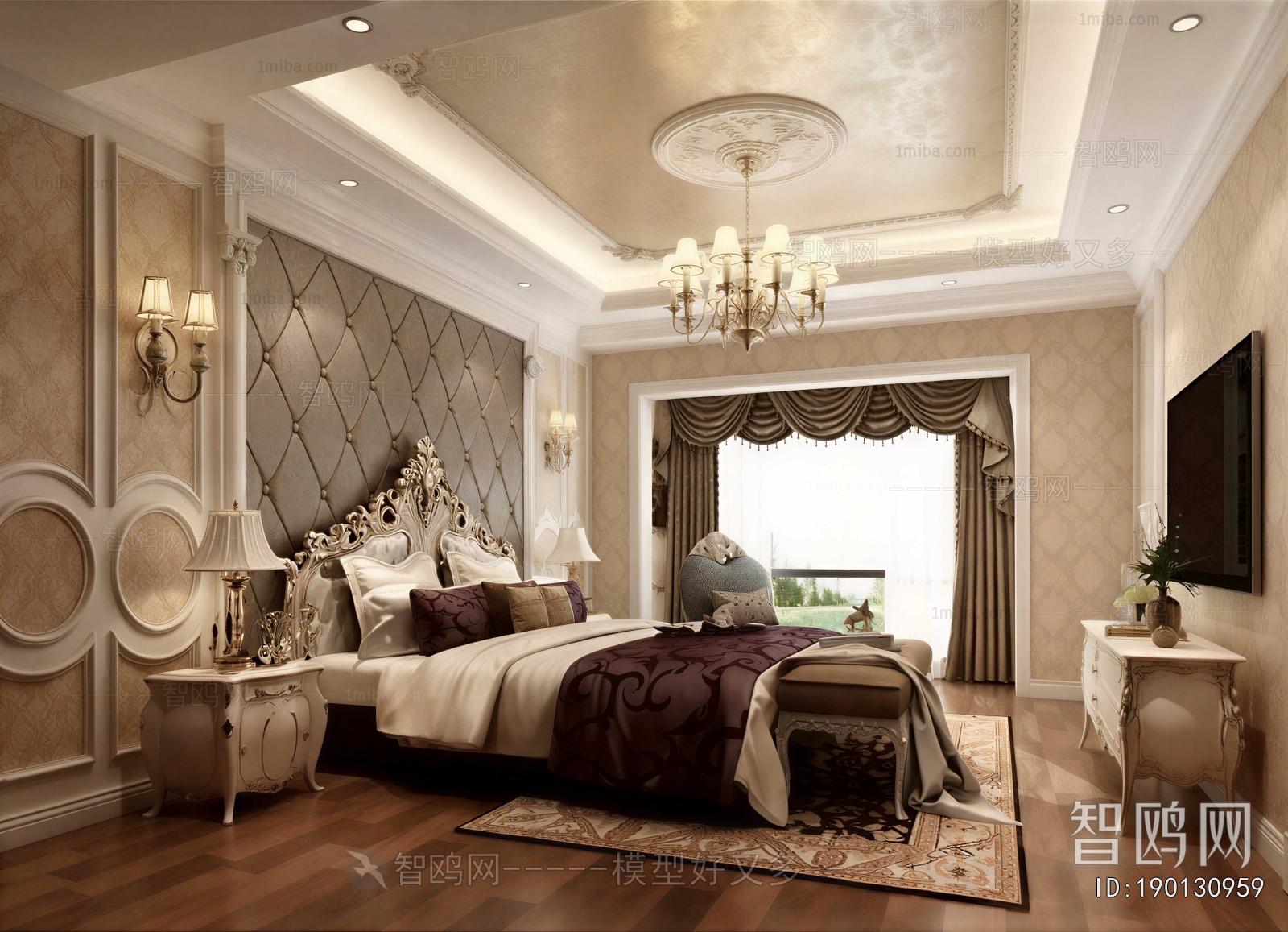 European Style Bedroom