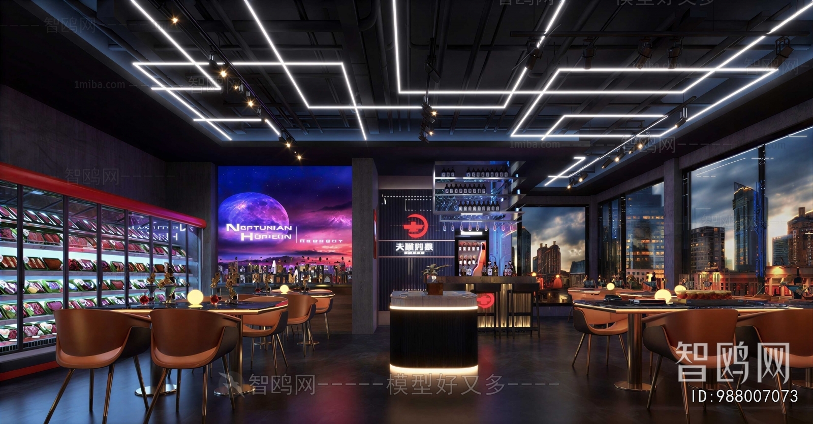 Industrial Style Restaurant