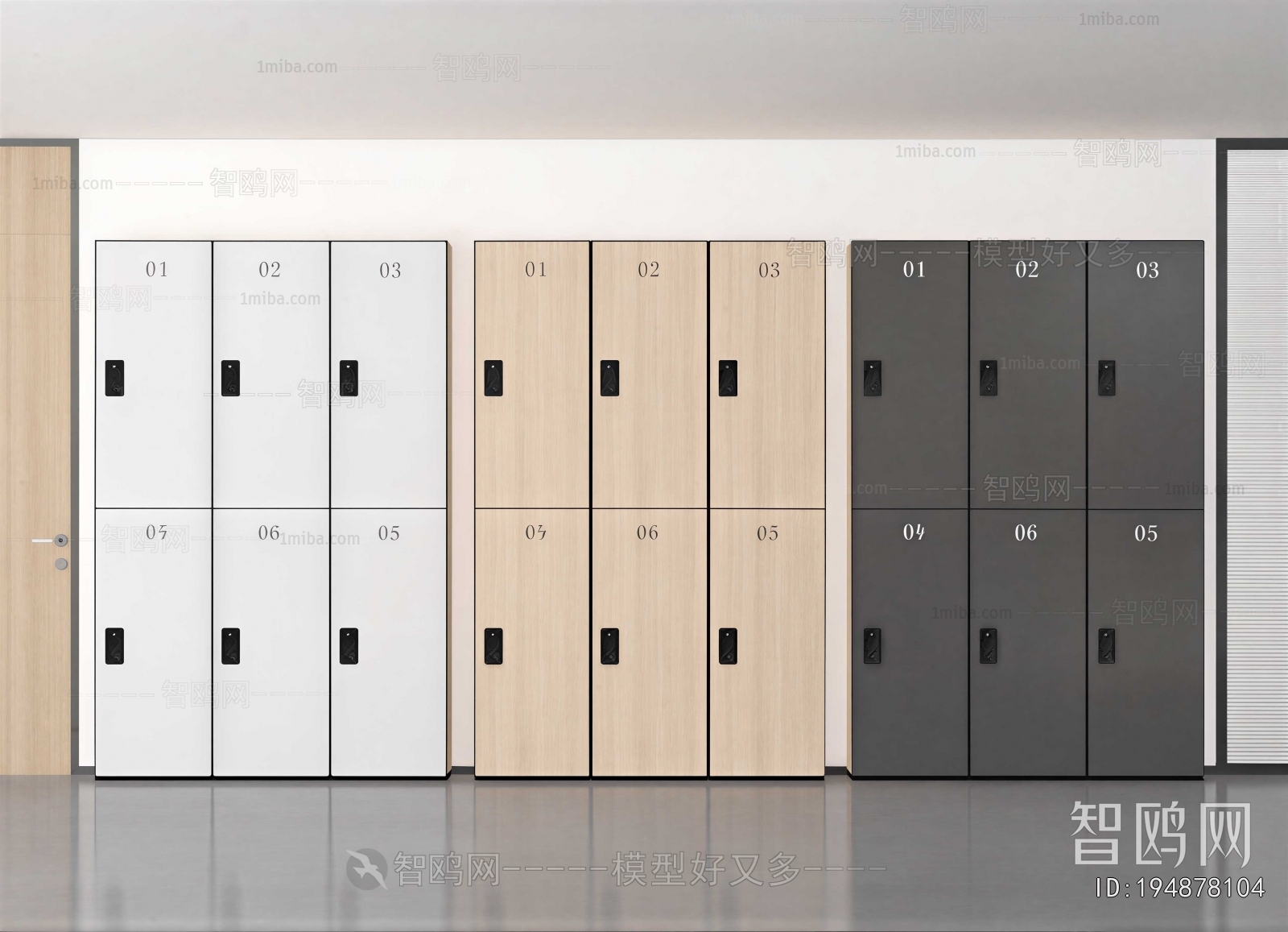 Modern Public Cabinet/lock Cabinet