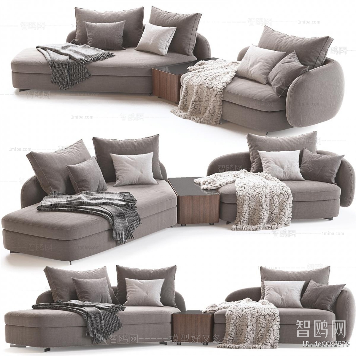 Modern Curved Sofa