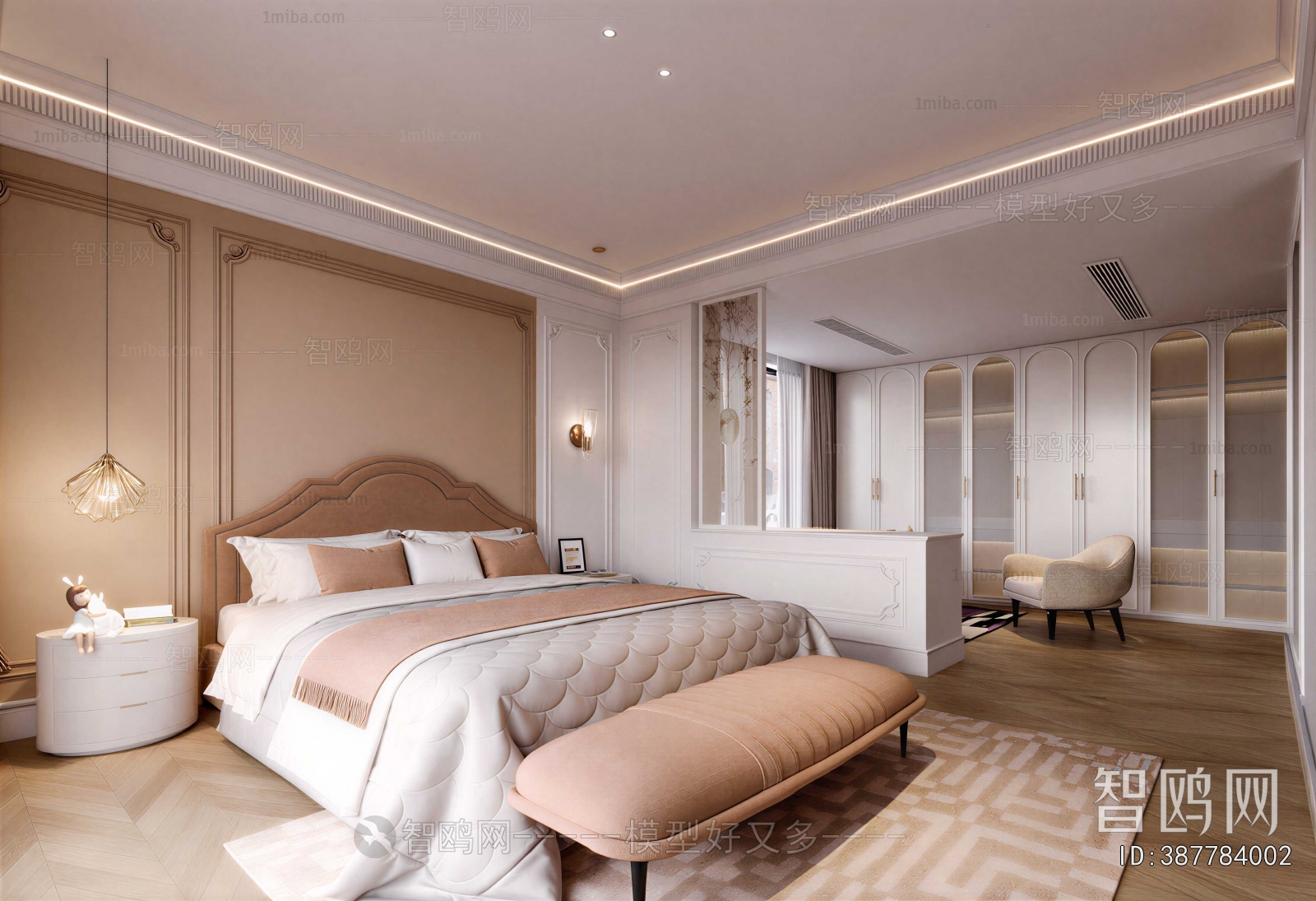 French Style Bedroom