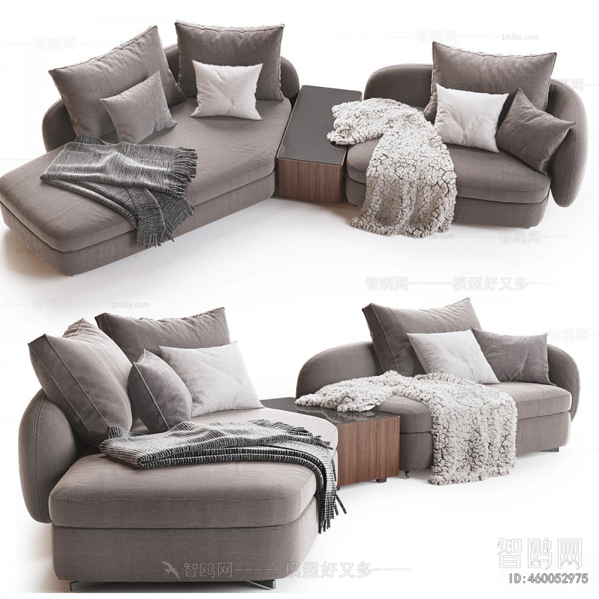 Modern Curved Sofa