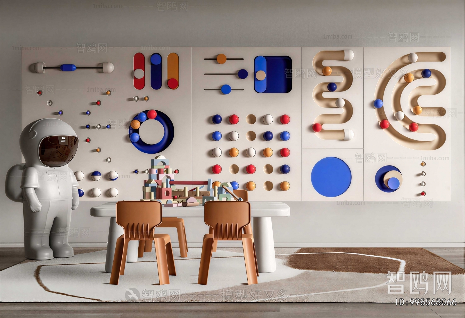 Nordic Style Children's Table/chair
