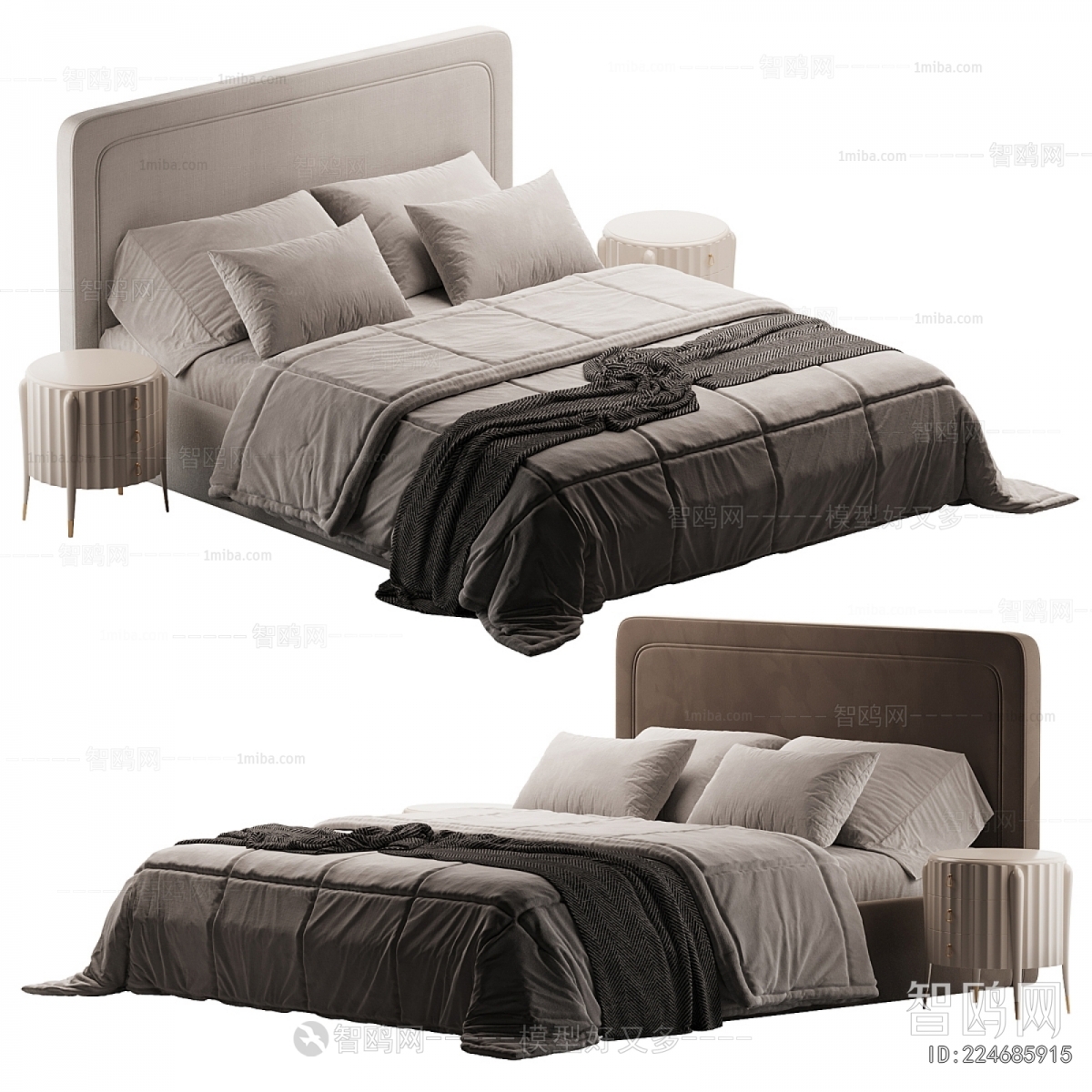 Modern Double Bed