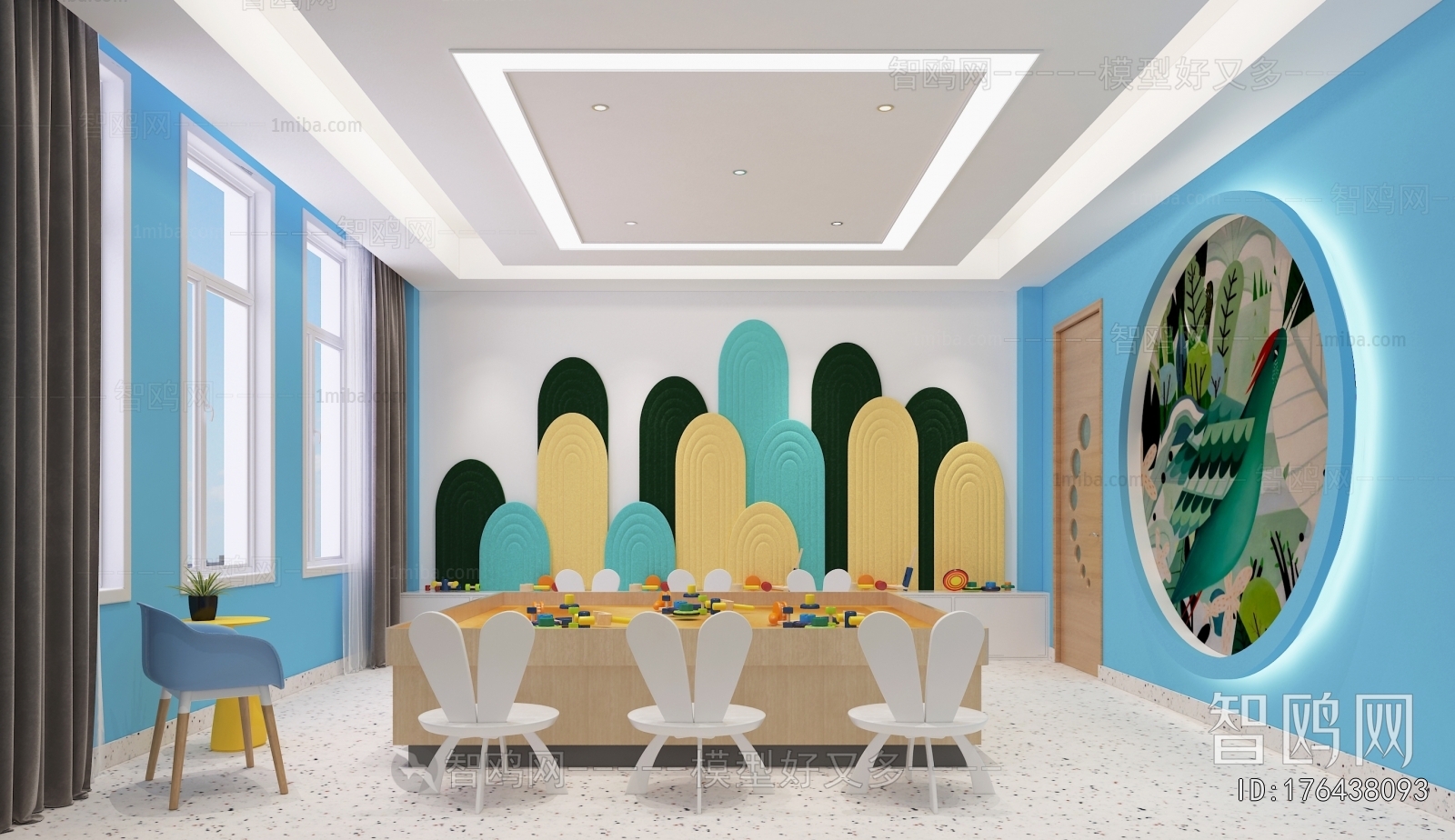 Modern Children's Playroom