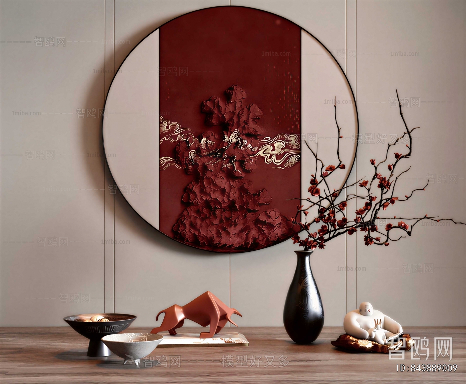 New Chinese Style Decorative Set