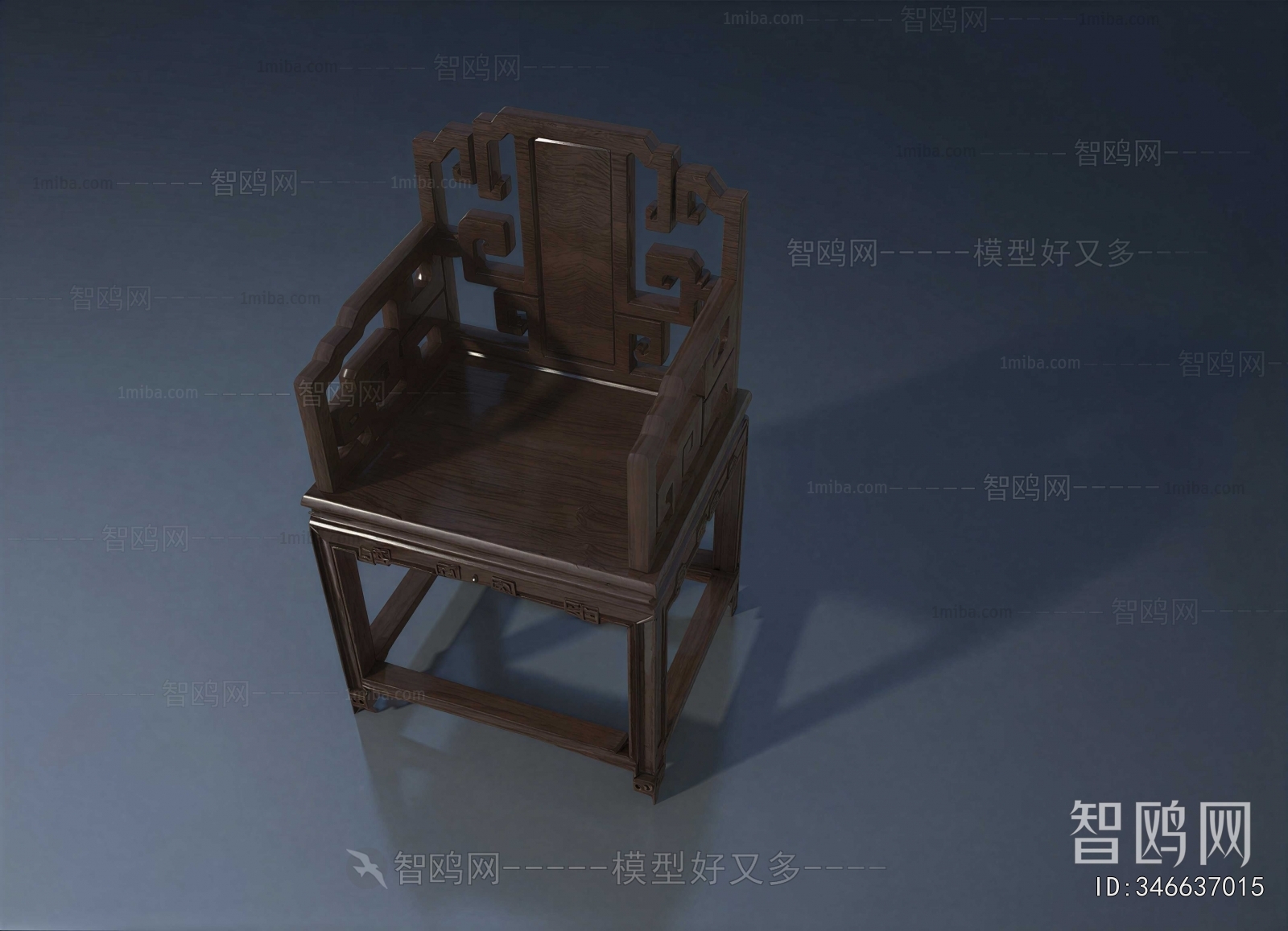 New Chinese Style Lounge Chair