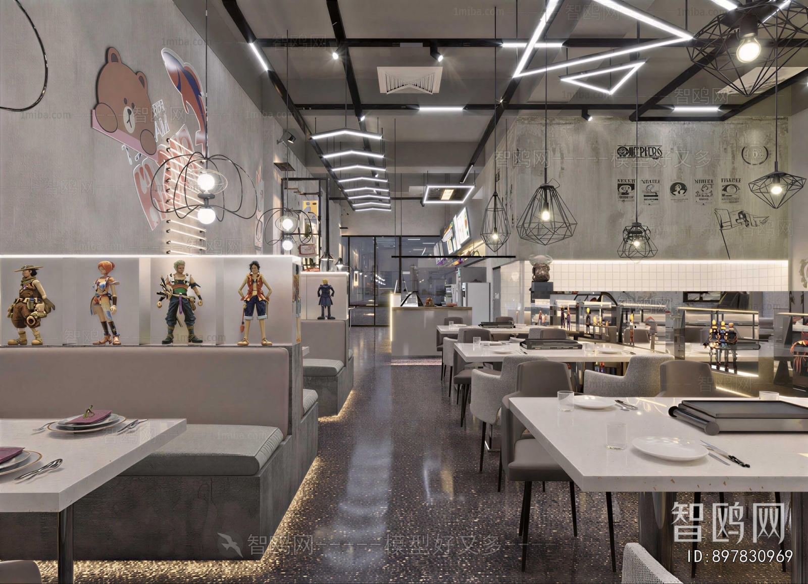 Industrial Style Restaurant