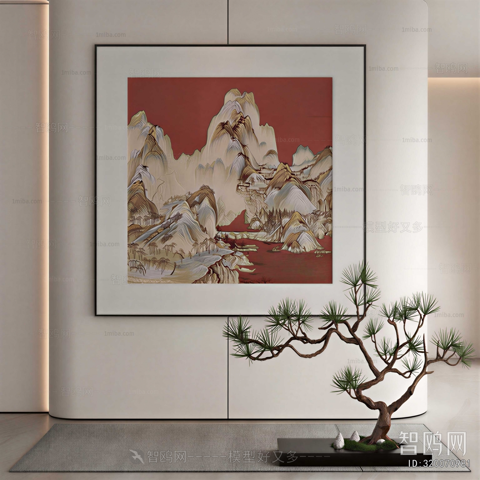 New Chinese Style Painting