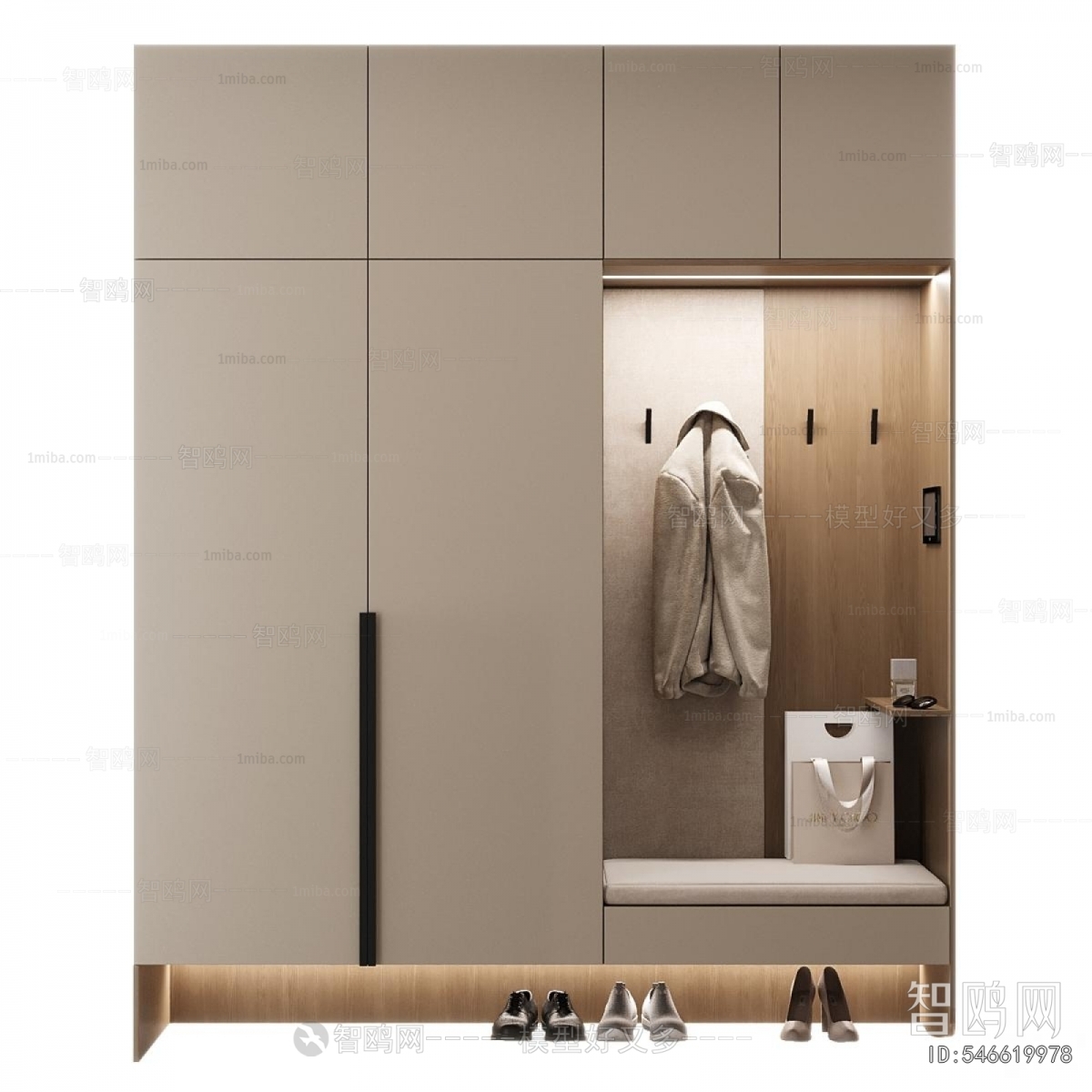 Modern Shoe Cabinet