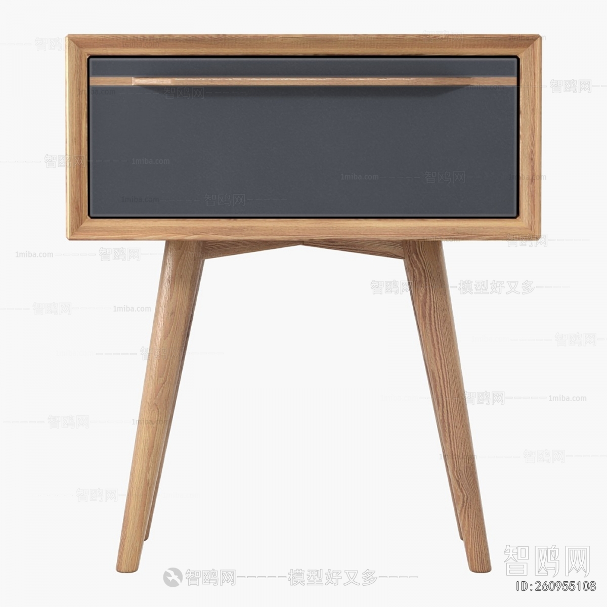 Nordic Style Bedside Cupboard