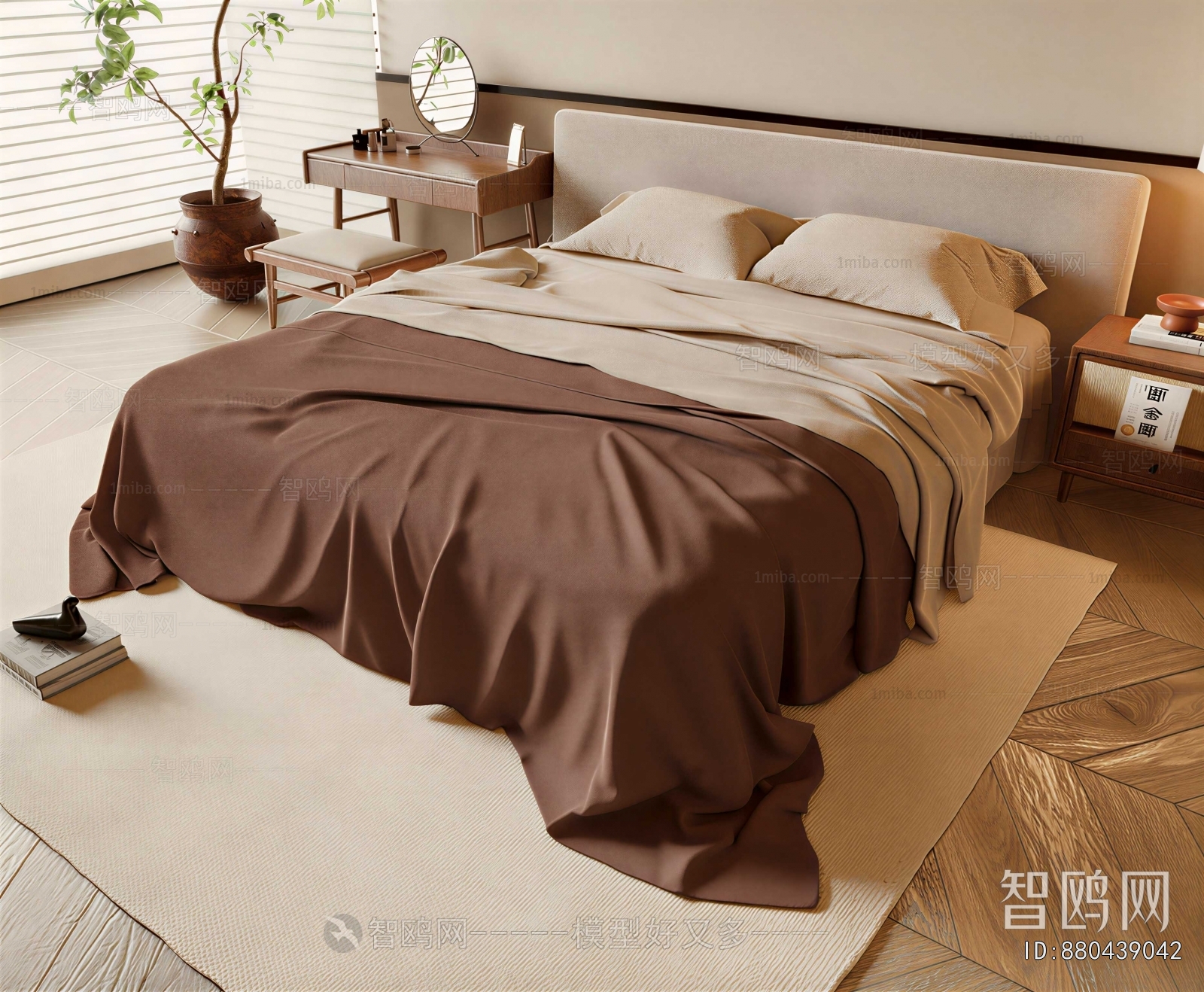 Modern Double Bed