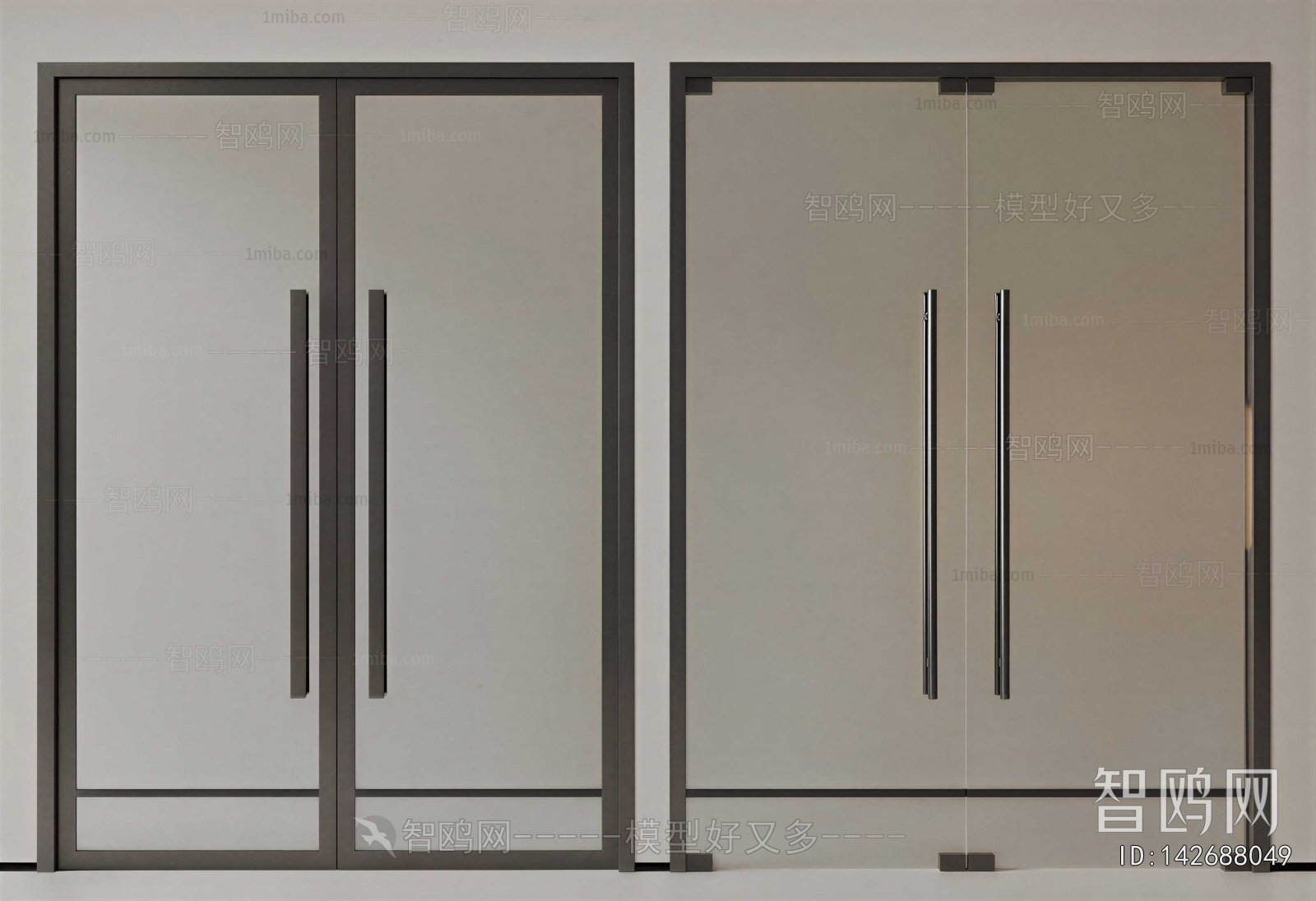 Modern Double Door