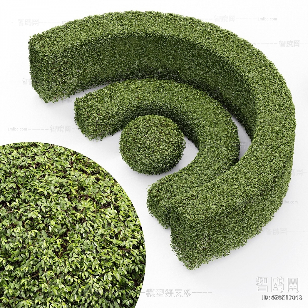 Modern Shrubbery