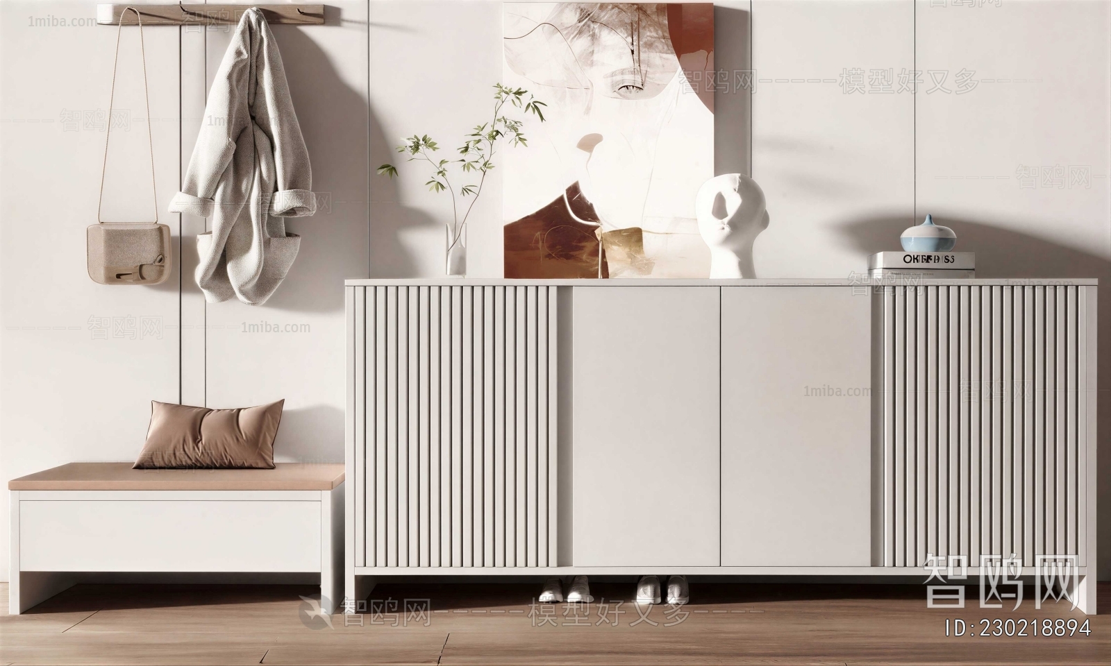 Modern Entrance Cabinet
