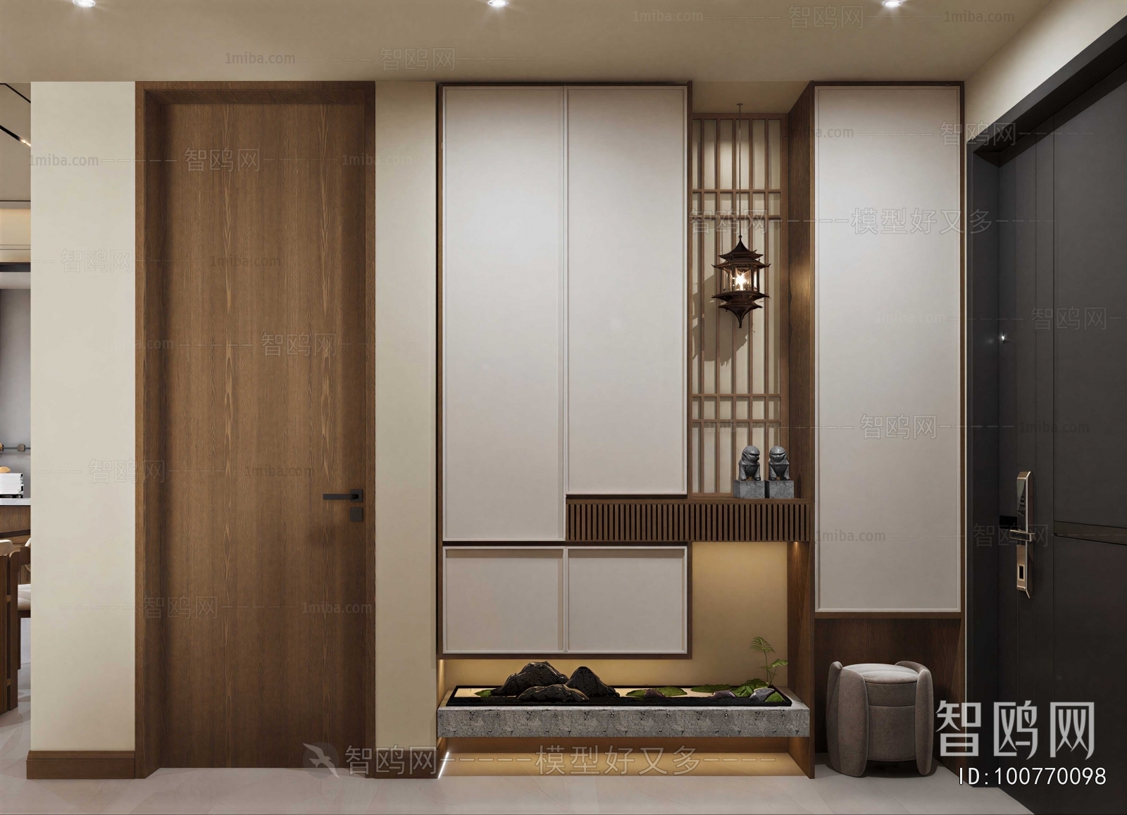 New Chinese Style Hallway