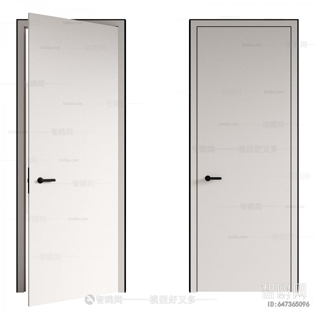 Modern Single Door