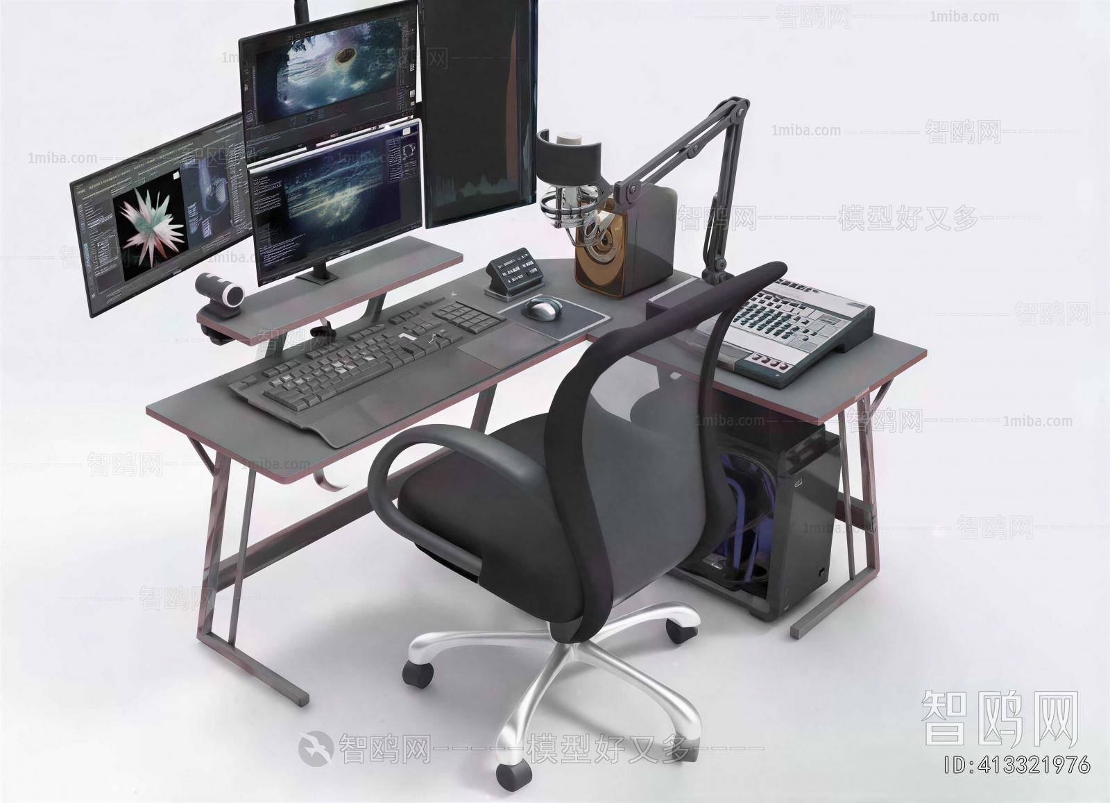 Modern Office Desk And Chair