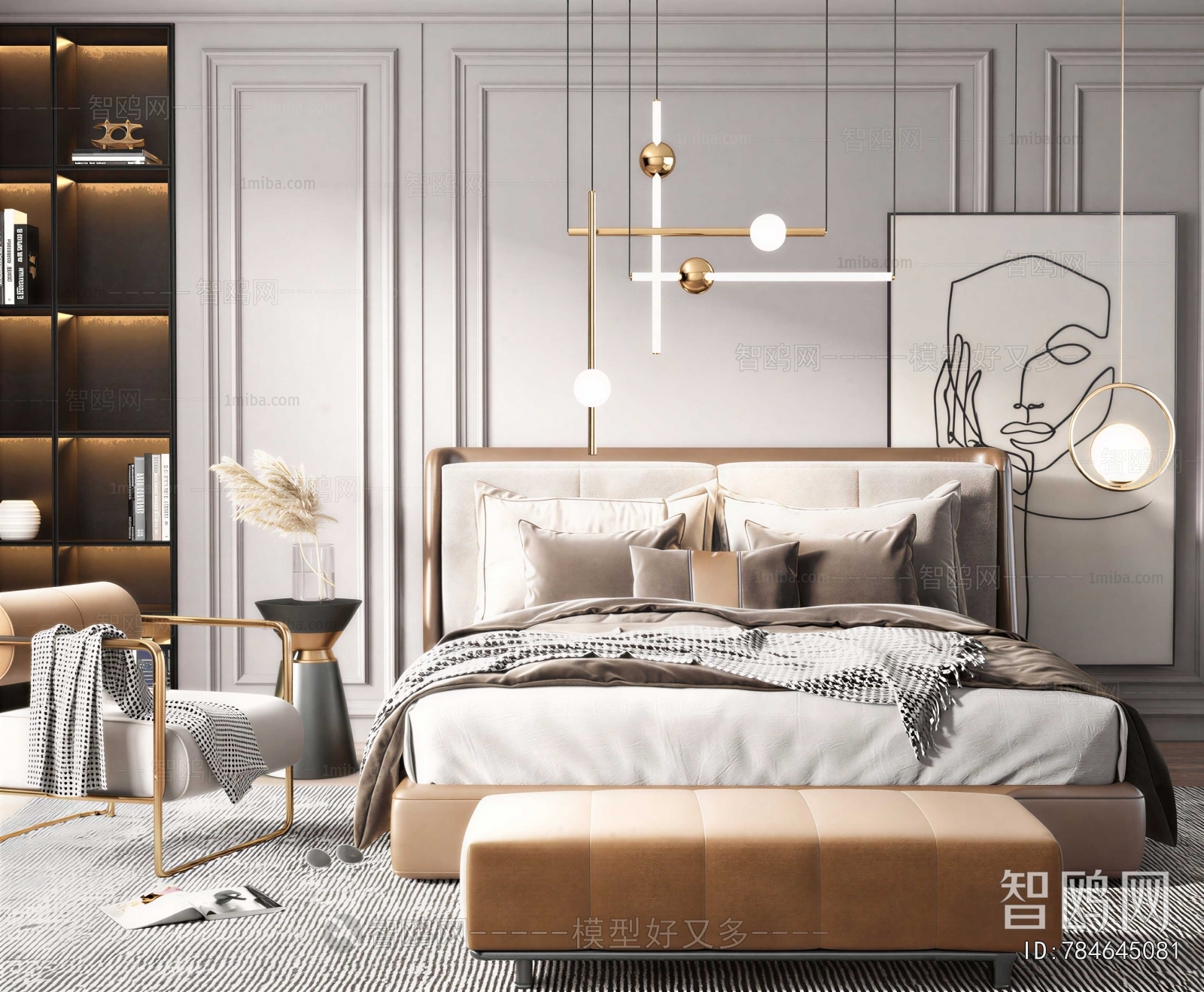 Modern Double Bed