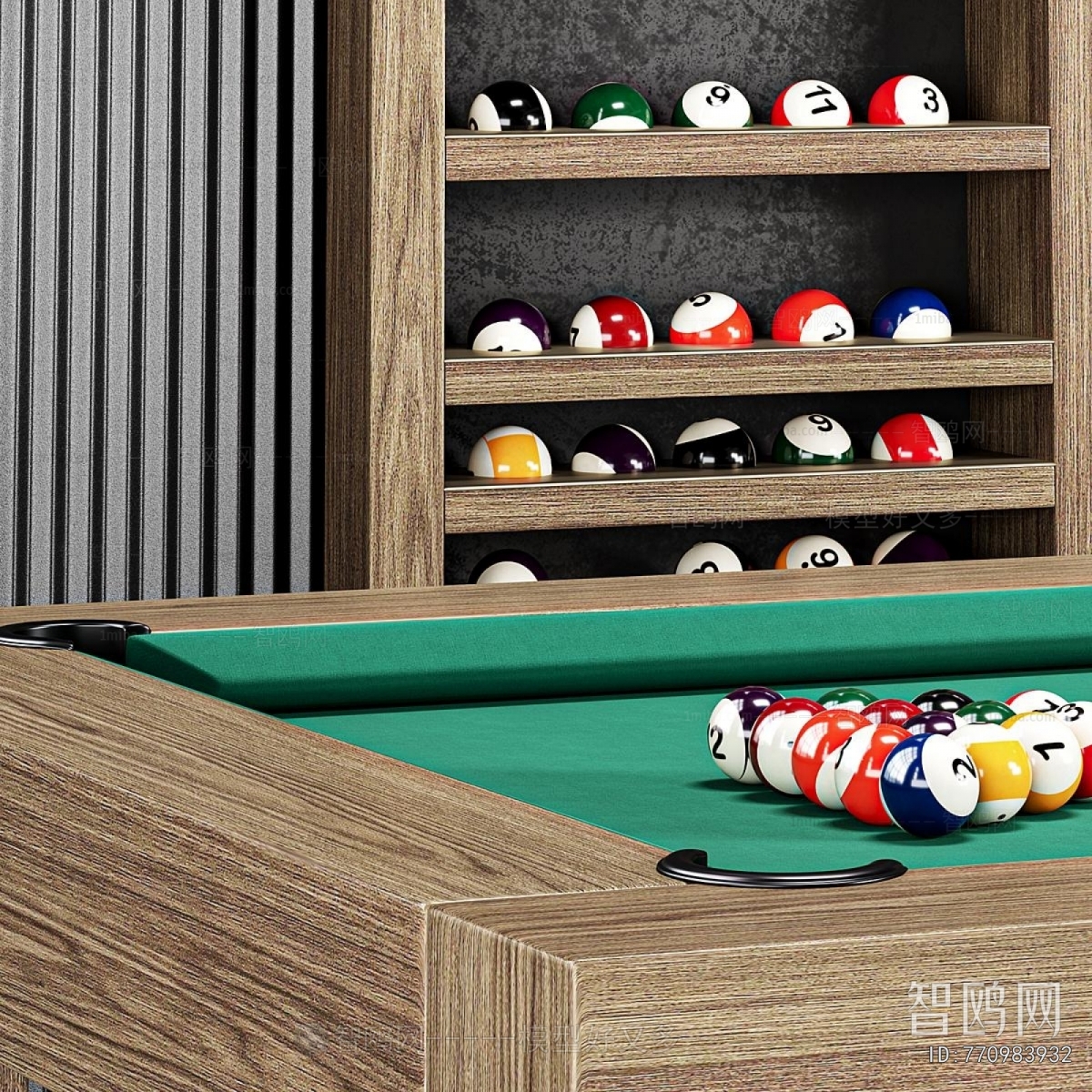 Modern Pool Table