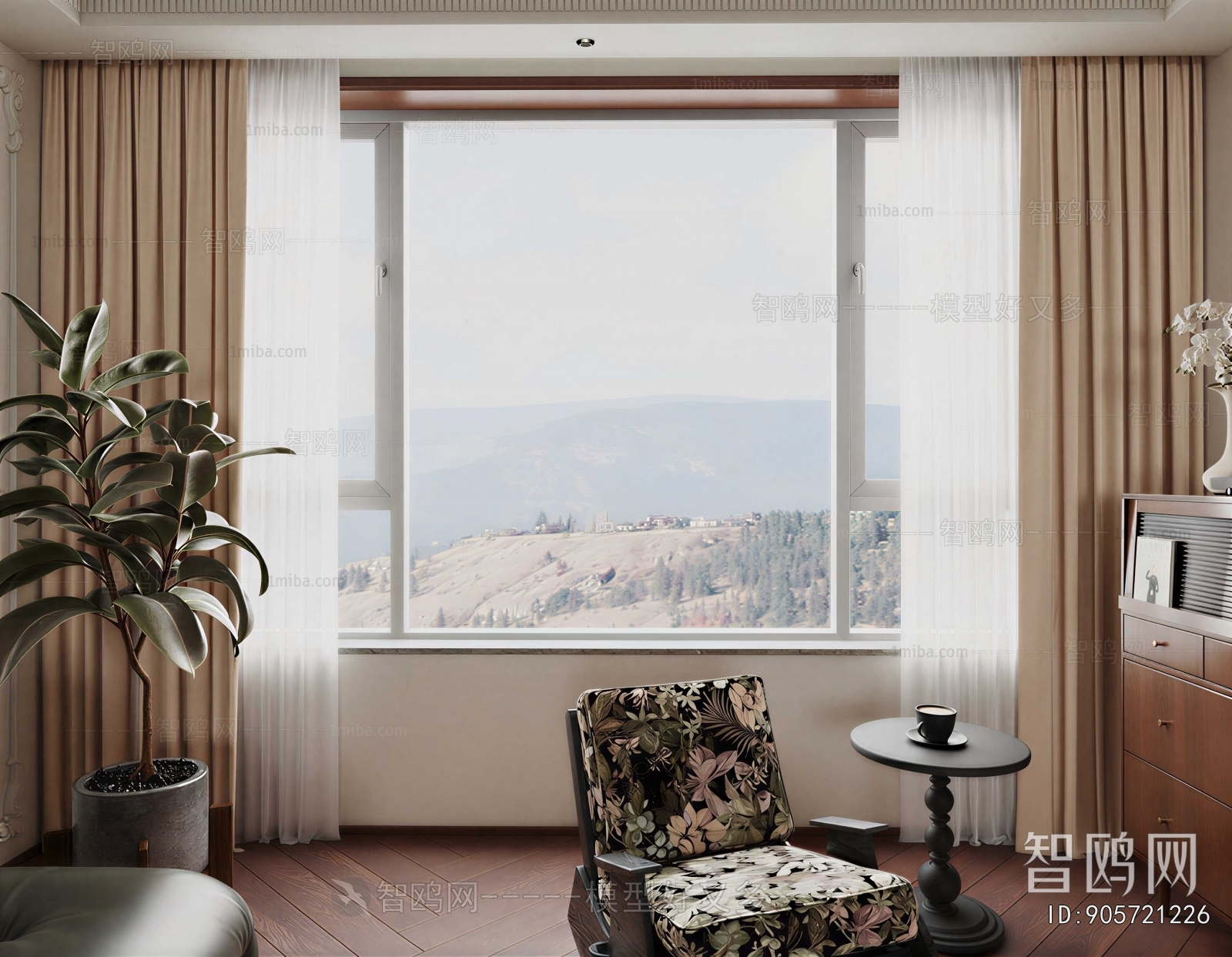 Modern The Curtain
