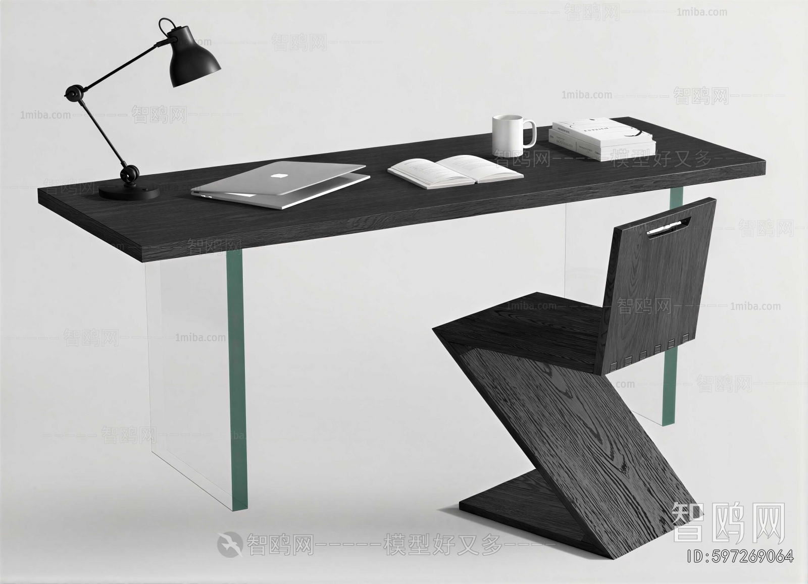 Modern Computer Desk And Chair