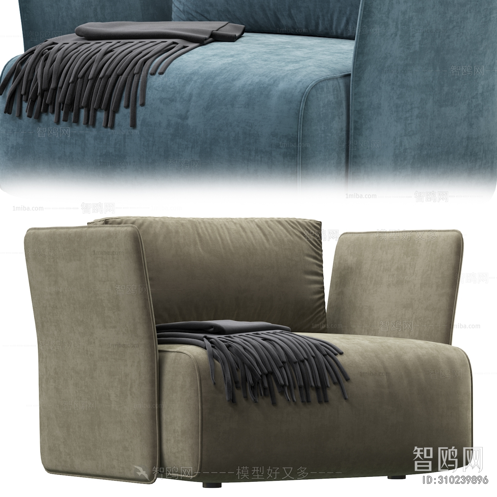Modern Single Sofa