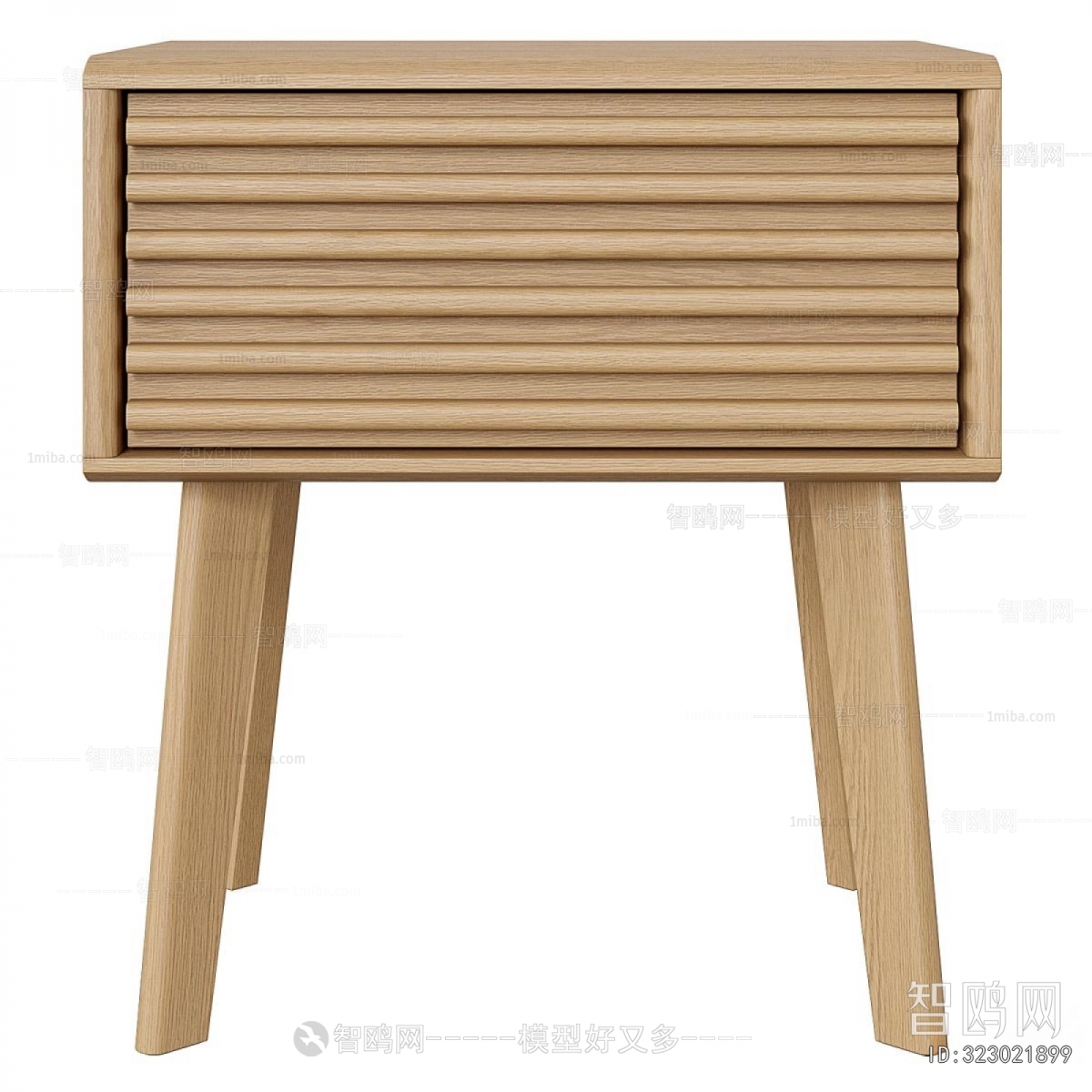 Nordic Style Bedside Cupboard