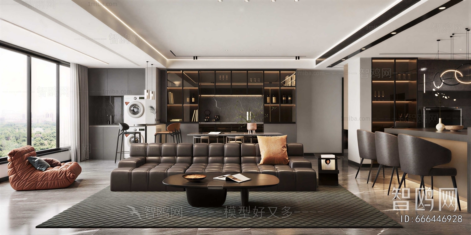 Modern A Living Room