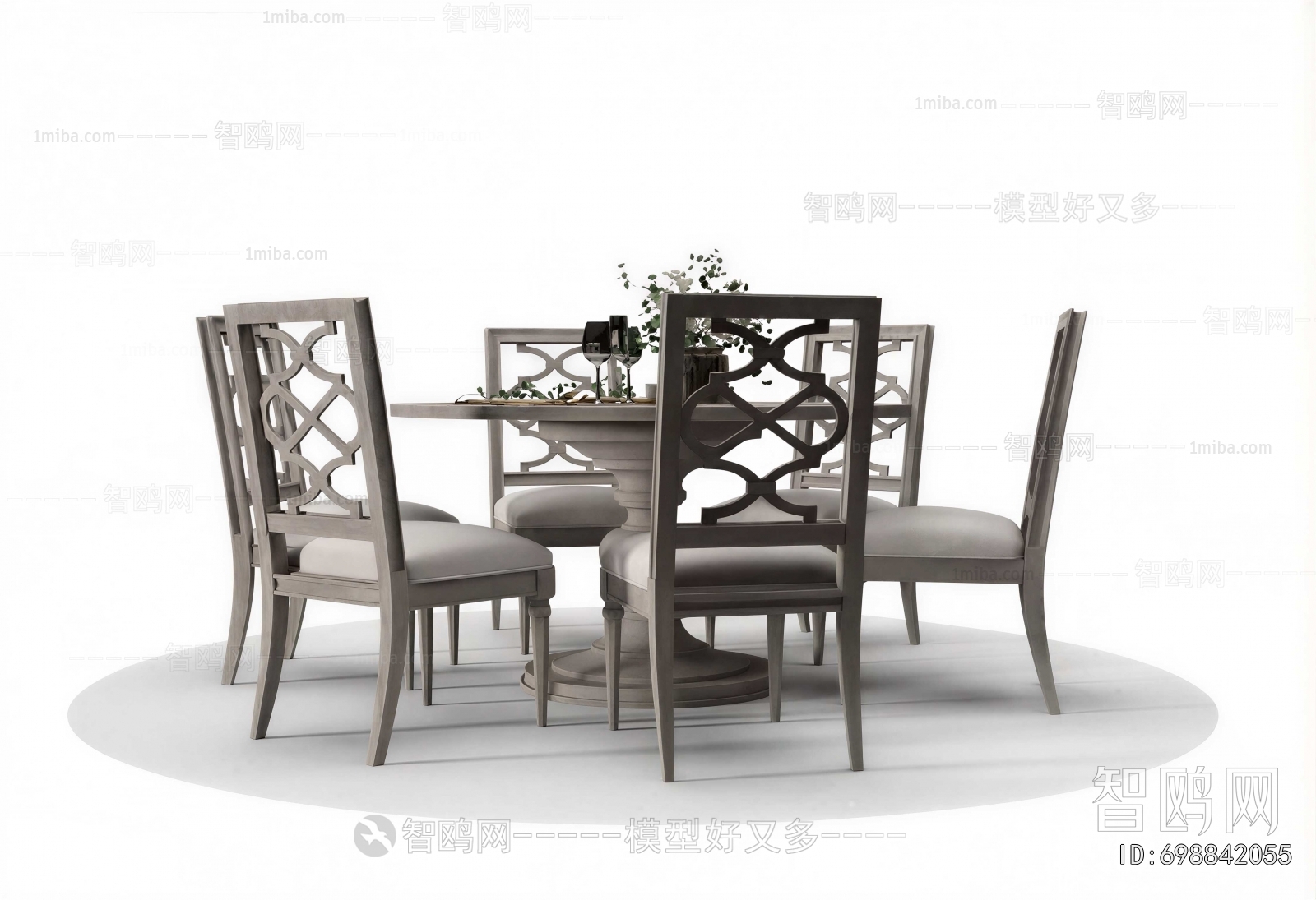 New Chinese Style Dining Table And Chairs