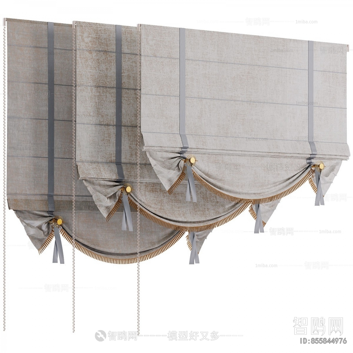 Modern Roman Curtain