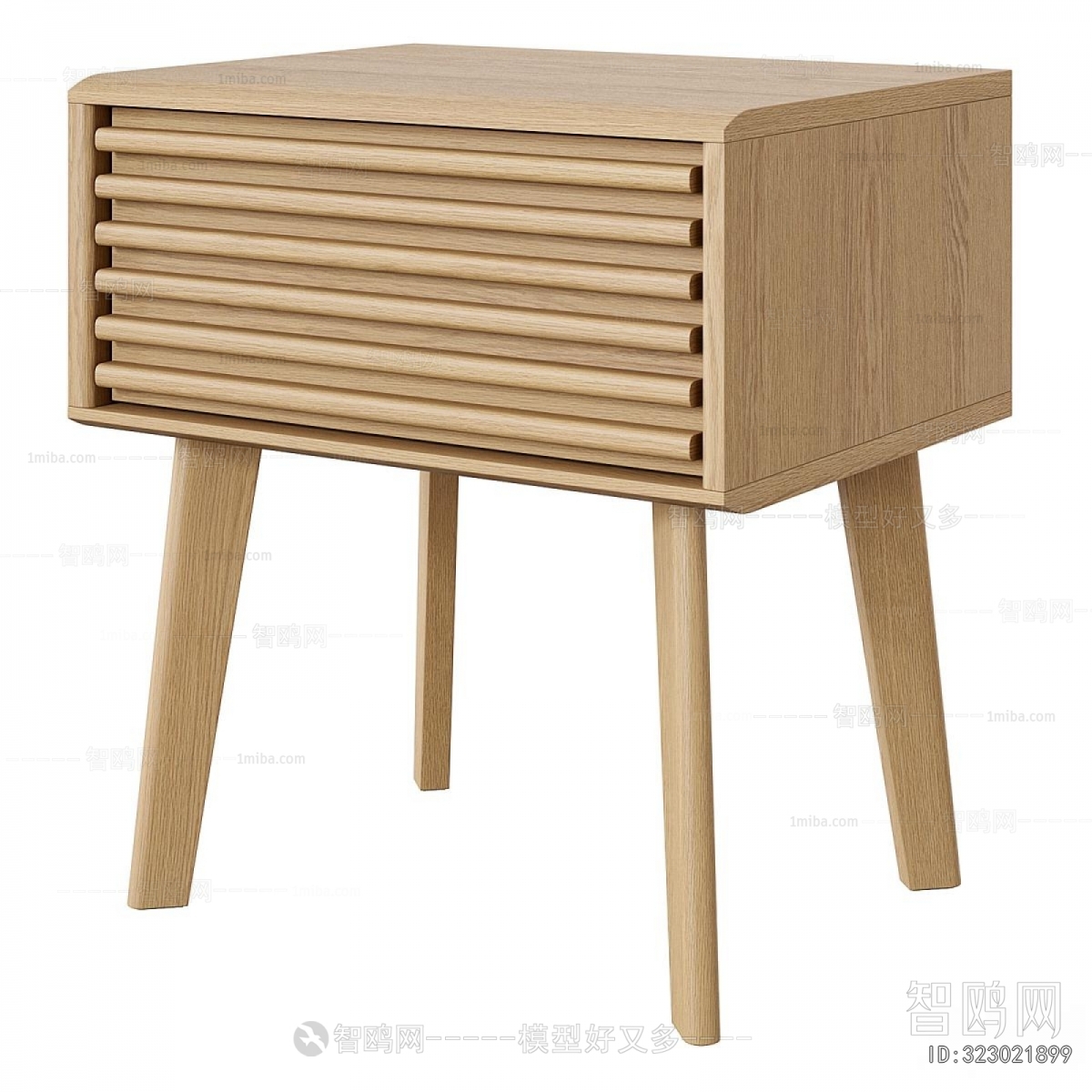 Nordic Style Bedside Cupboard