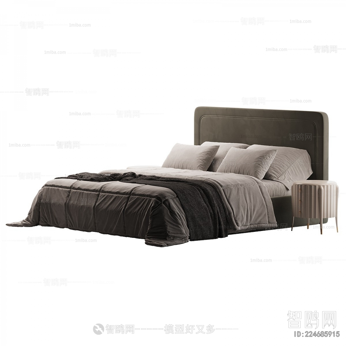 Modern Double Bed